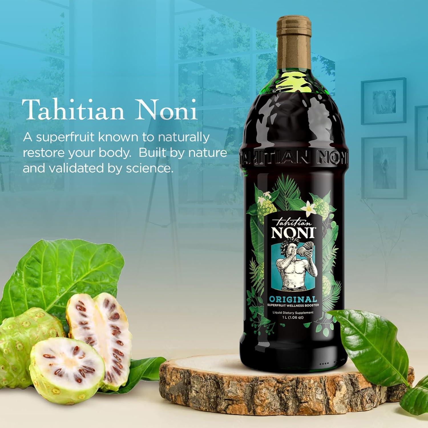 Jugo de Noni Tahitiano Morinda 1000 mL - Paquete de 2 Botellas