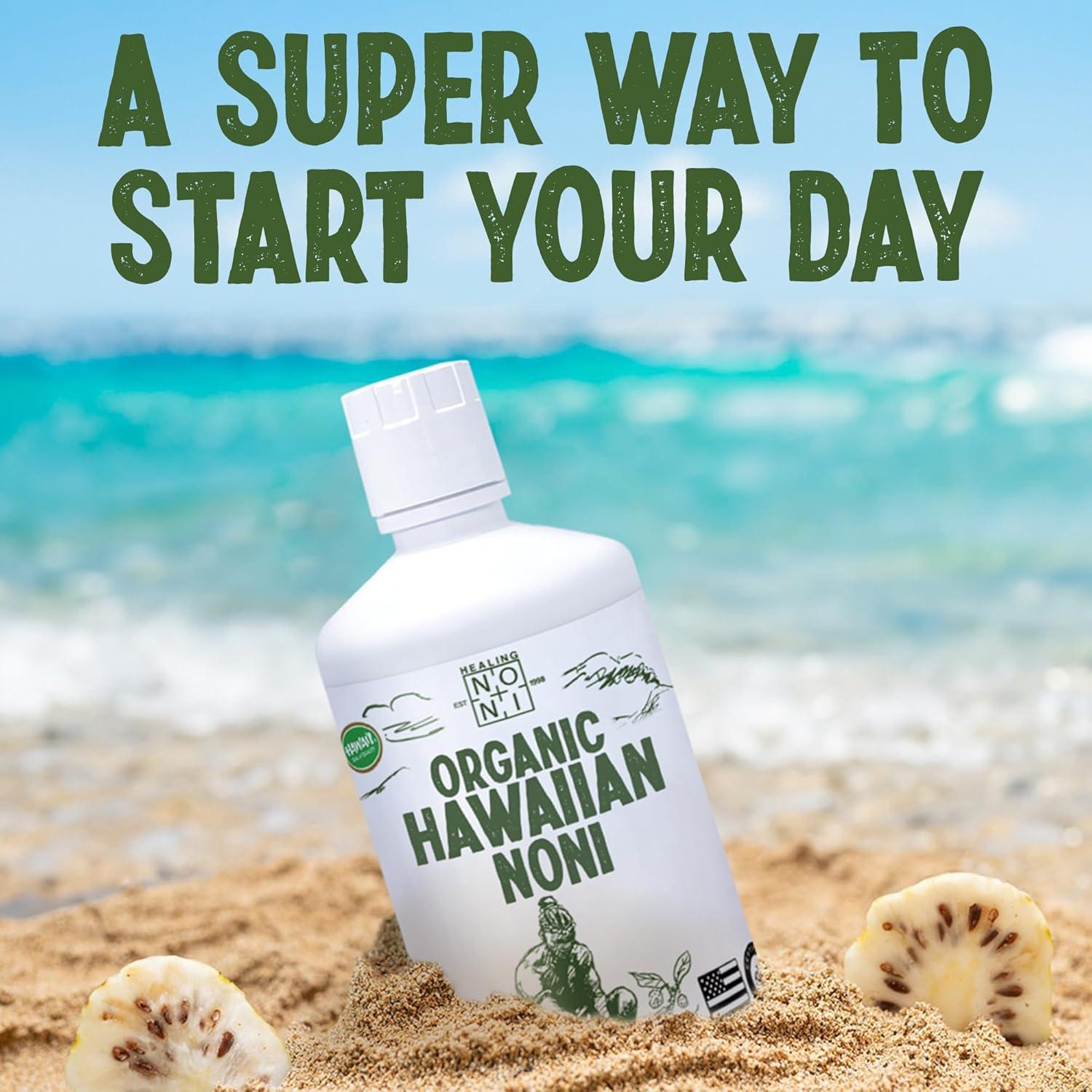 Jugo de Noni Orgánico 100% Puro Noni Sanador 946ml