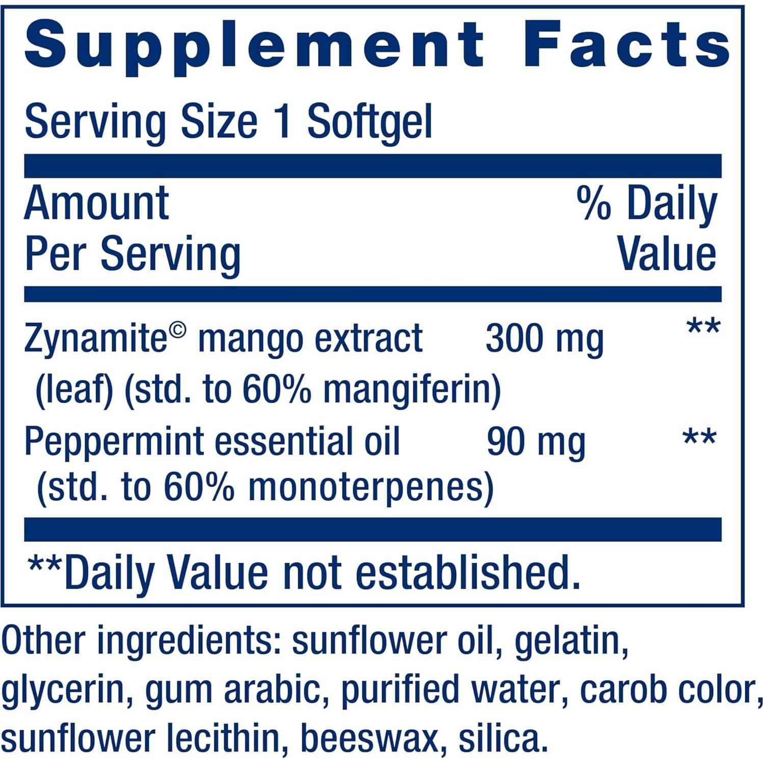 Suplemento Nootrópico Life Extension Alivio Niebla Mental 30 Gelatinas