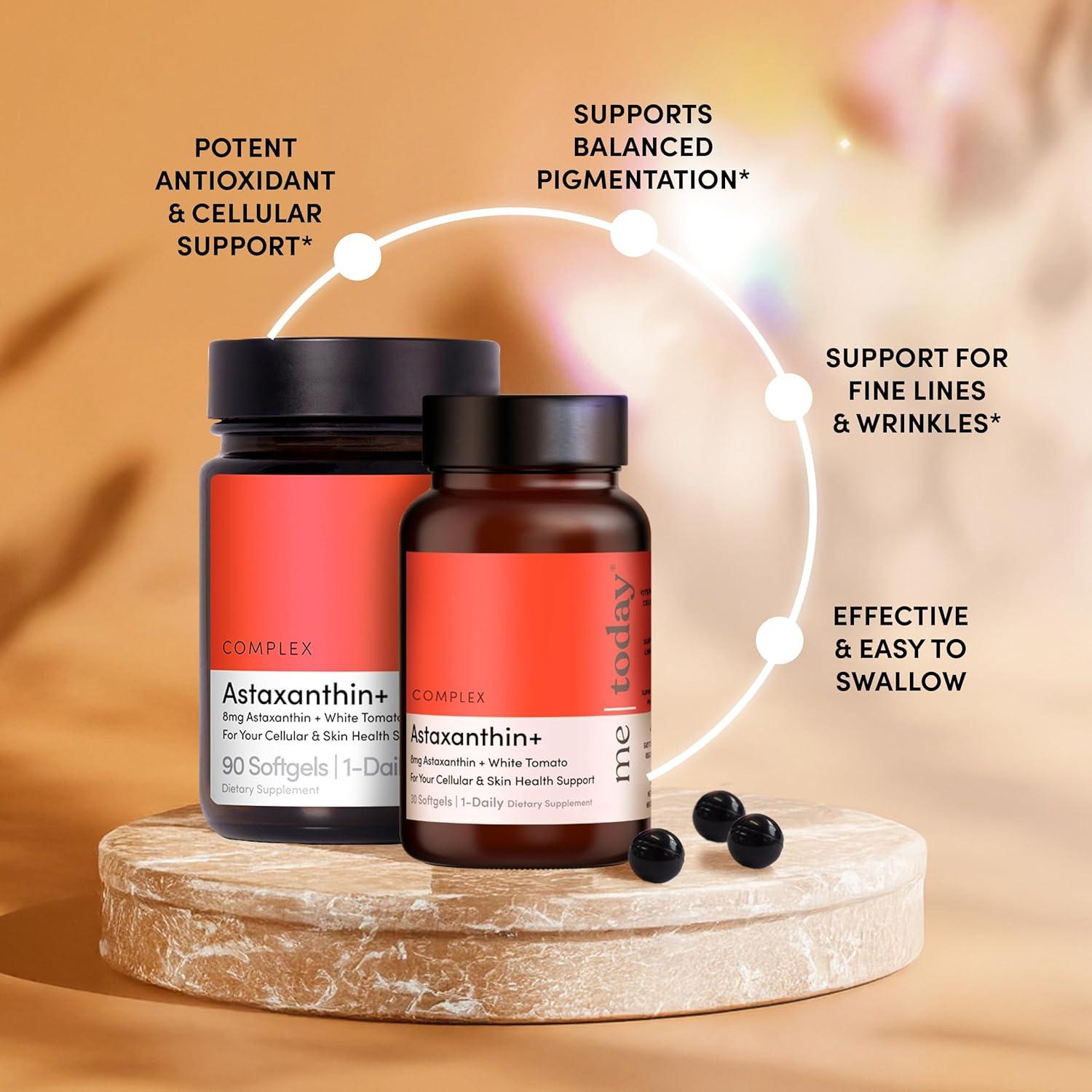 Suplemento Antioxidante Astaxantina 8mg Me Today - 30 Cápsulas