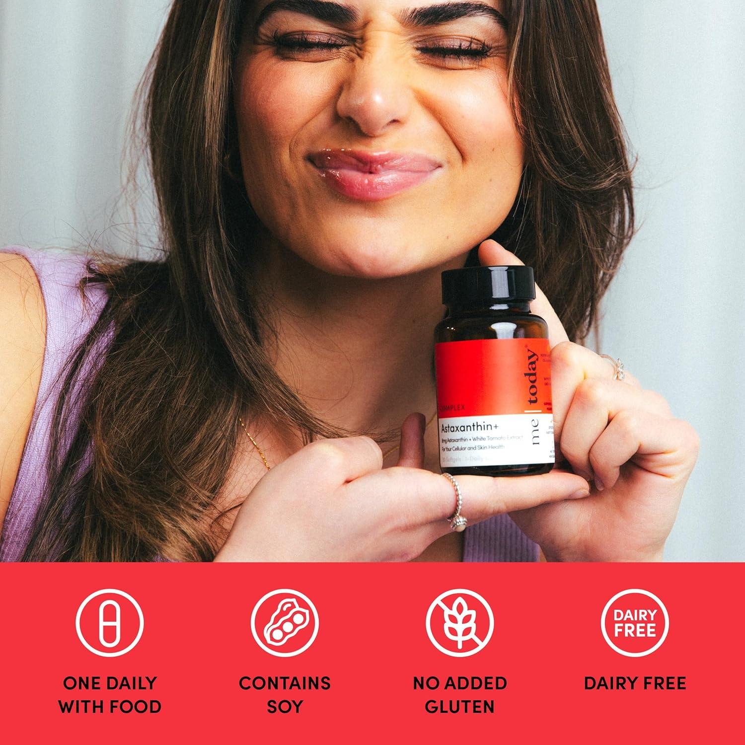 Suplemento Antioxidante Astaxantina 8mg Me Today - 30 Cápsulas