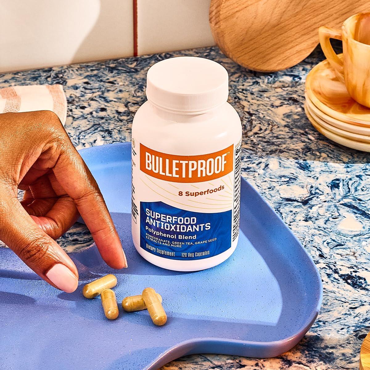 Cápsulas Antioxidantes Bulletproof 120 Unidades - Superfood