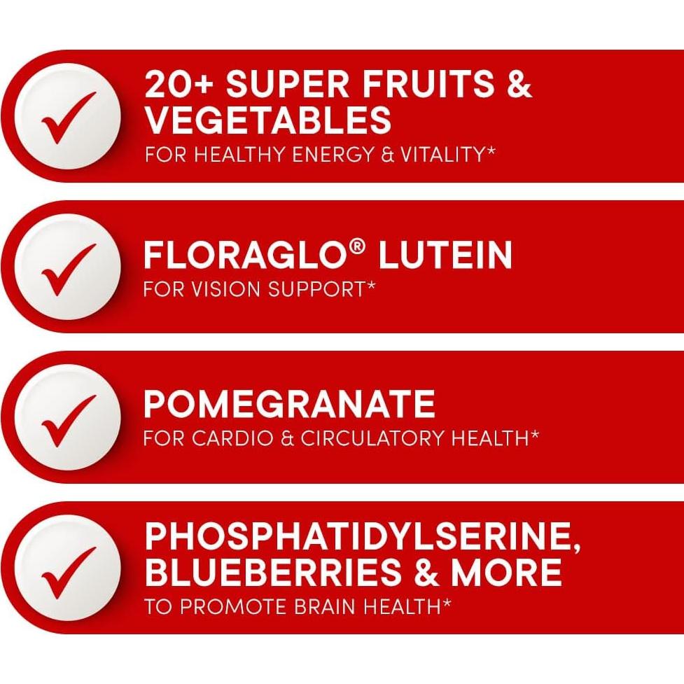 Mezcla de Bebida en Polvo Super Reds Purity Products 330g