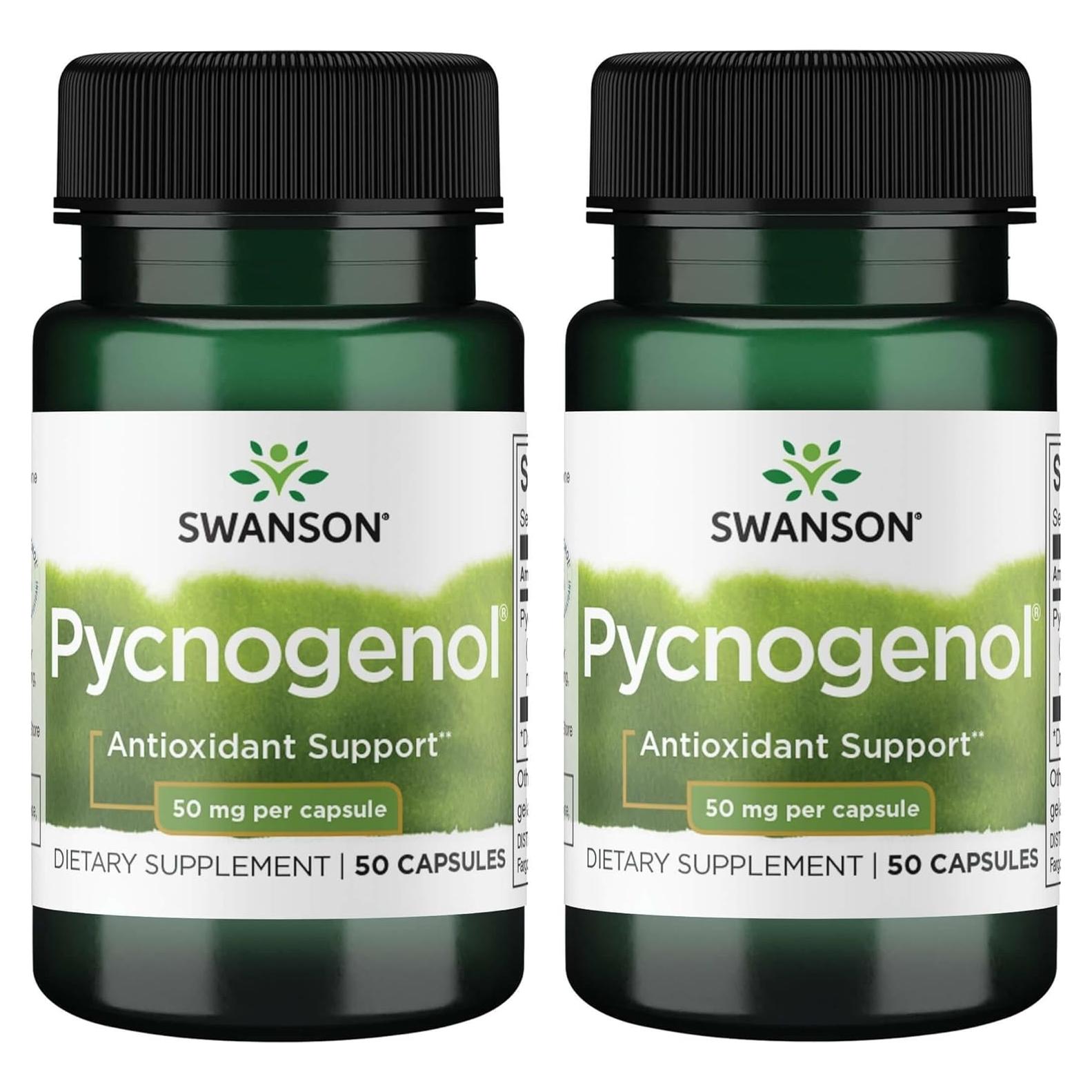 Swanson Pycnogenol 50 mg 100 Cápsulas - Suplemento Natural