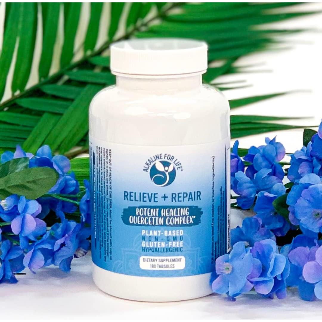 Suplemento Antioxidante Quercetina 1000mg Alcalina para la Vida - 90 Tabletas