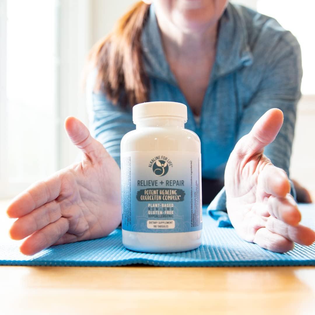 Suplemento Antioxidante Quercetina 1000mg Alcalina para la Vida - 90 Tabletas