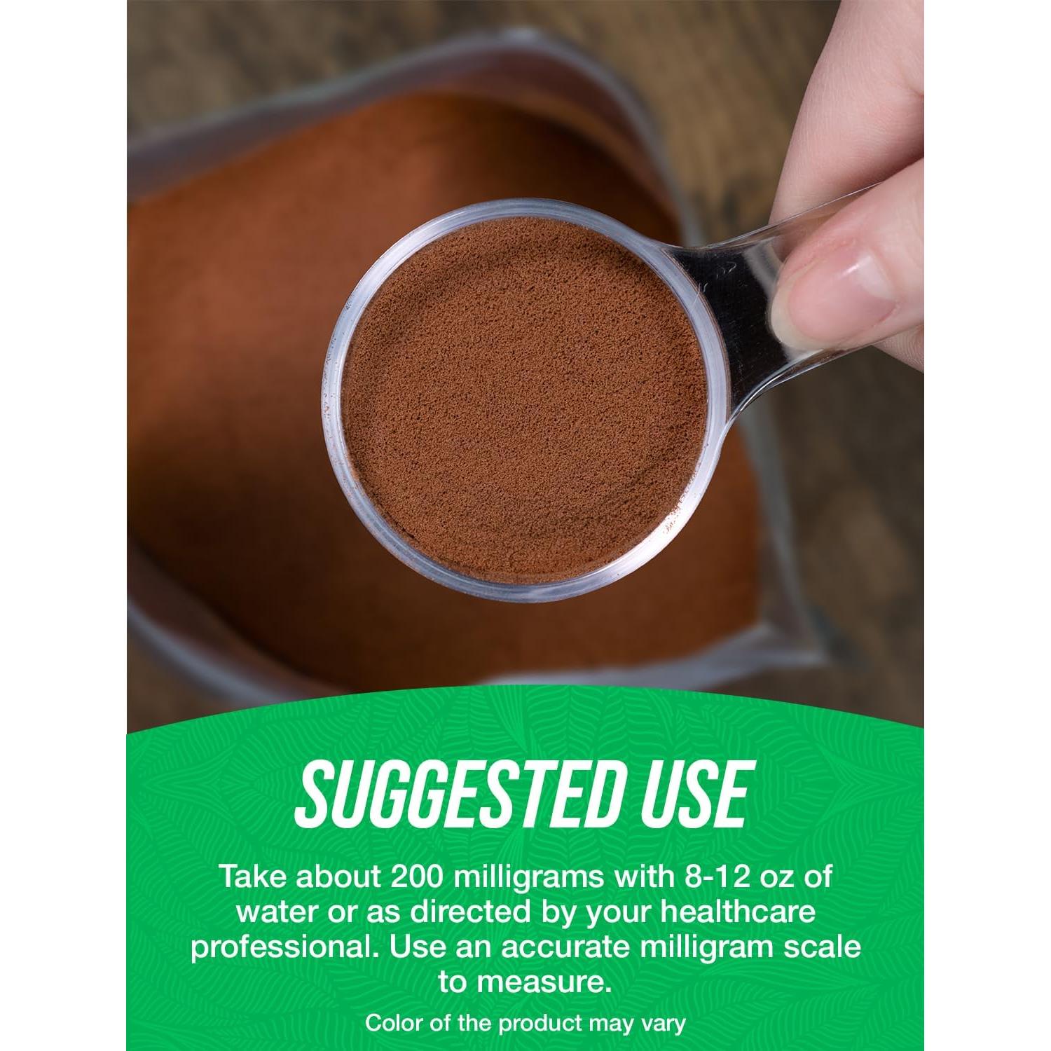 Polvo de Extracto de Semilla de Uva BulkSupplements 500g Antioxidante