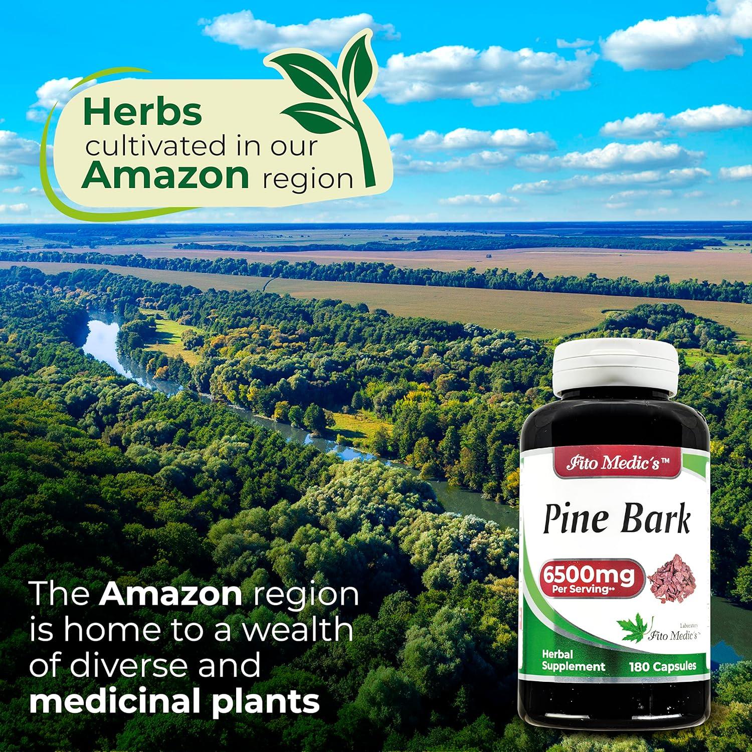 Suplemento Dietético Fito Medic's Extracto de Corteza de Pino 180 Cápsulas