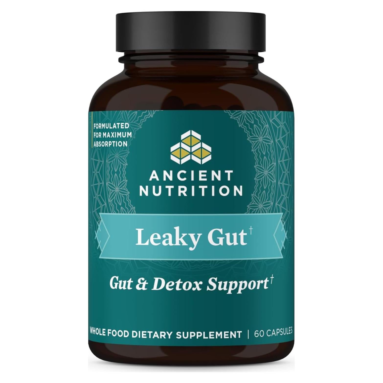 Suplemento Digestivo Ancient Nutrition 60 Cápsulas Sin Gluten