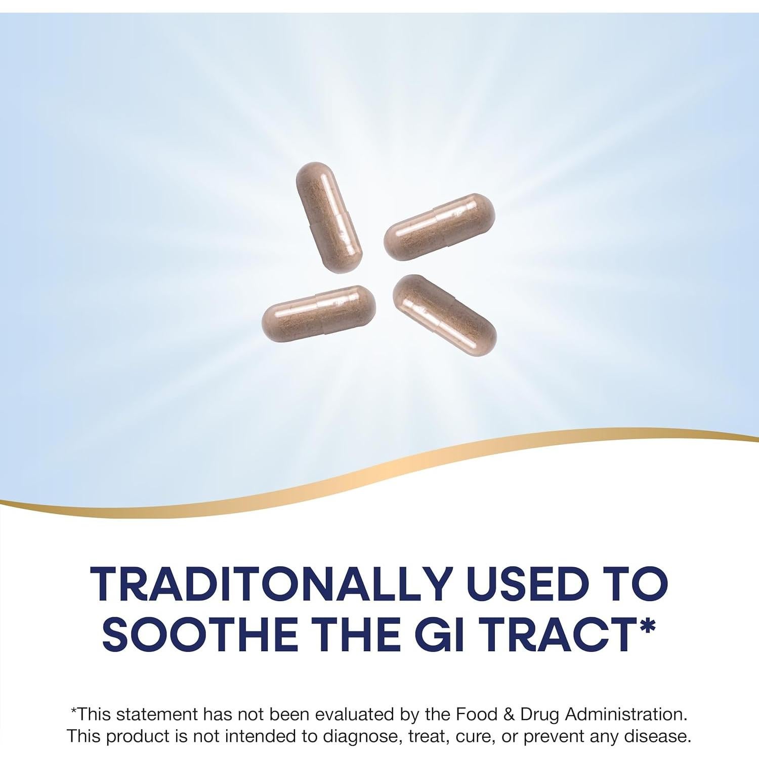 Corteza de Olmo Resbaladizo Nature's Way 100 Cápsulas Veganas