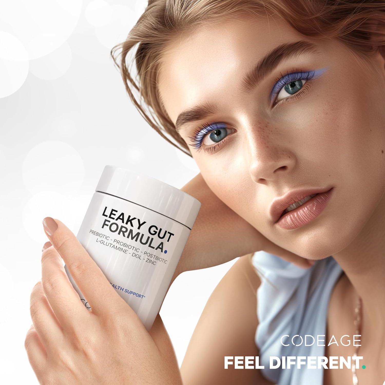 Suplemento Intestino Permeable Codeage 60 Cápsulas Veganas