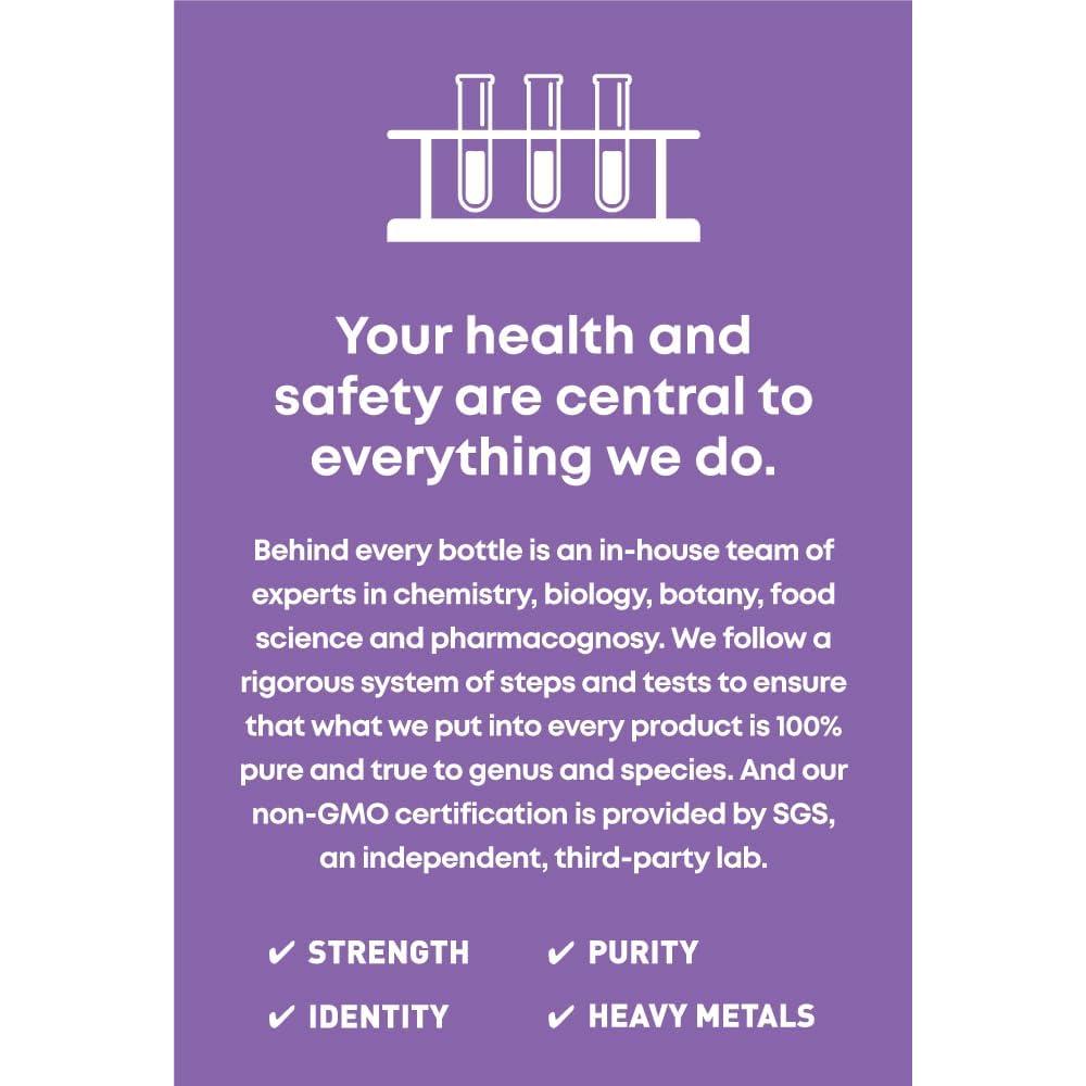 Suplemento Herbal Olmo Resbaladizo Oregon 180 Cápsulas Veganas