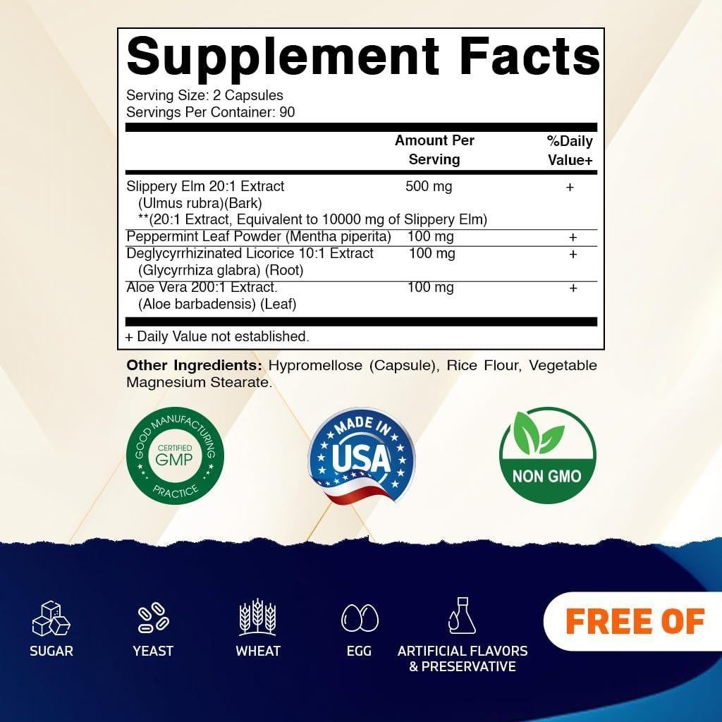 Cápsulas Veganas Vitamatic Corteza de Olmo 10000 mg - 180 Unidades