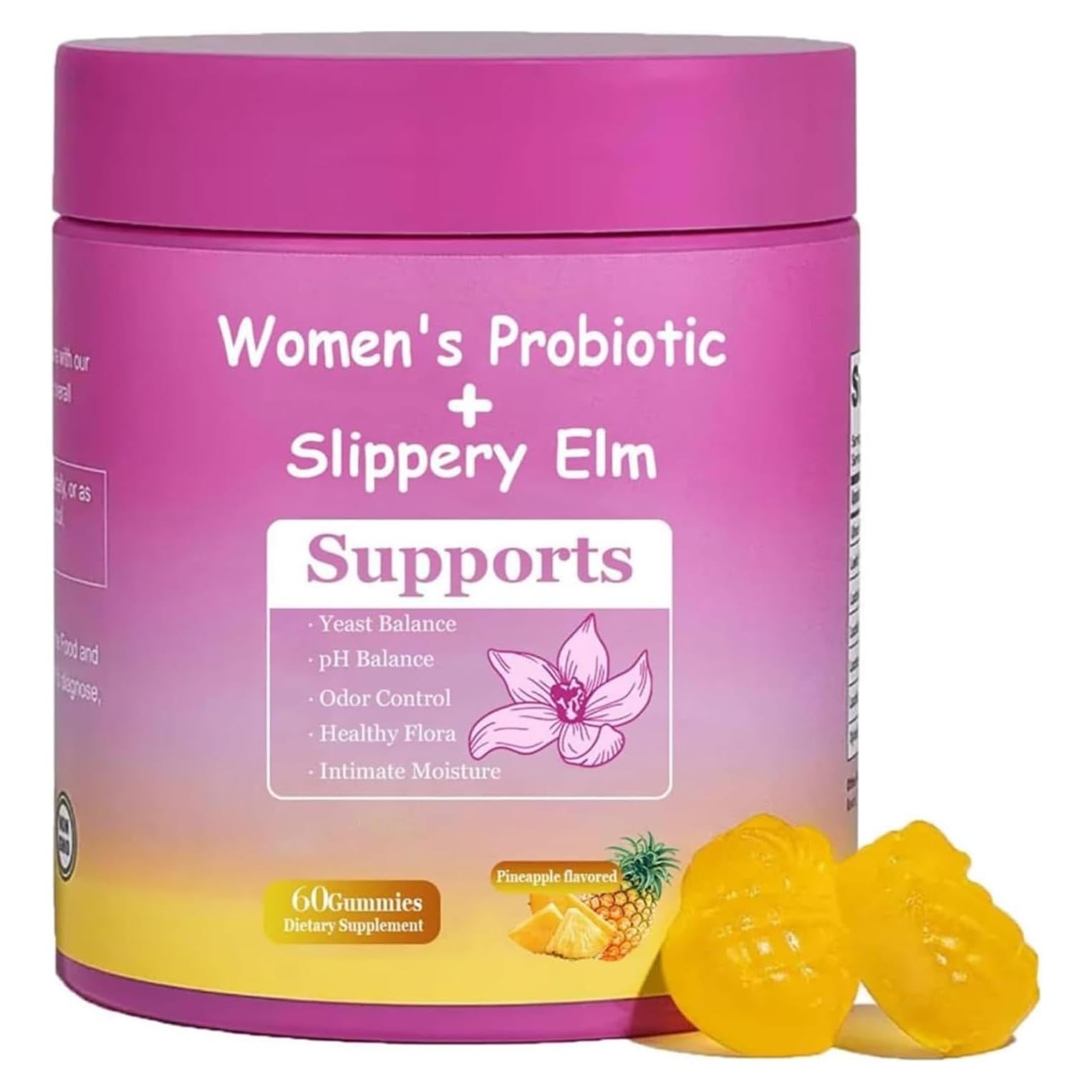 Gomitas Probióticas Femeninas Her Juicy Sabor Piña 60 Unidades