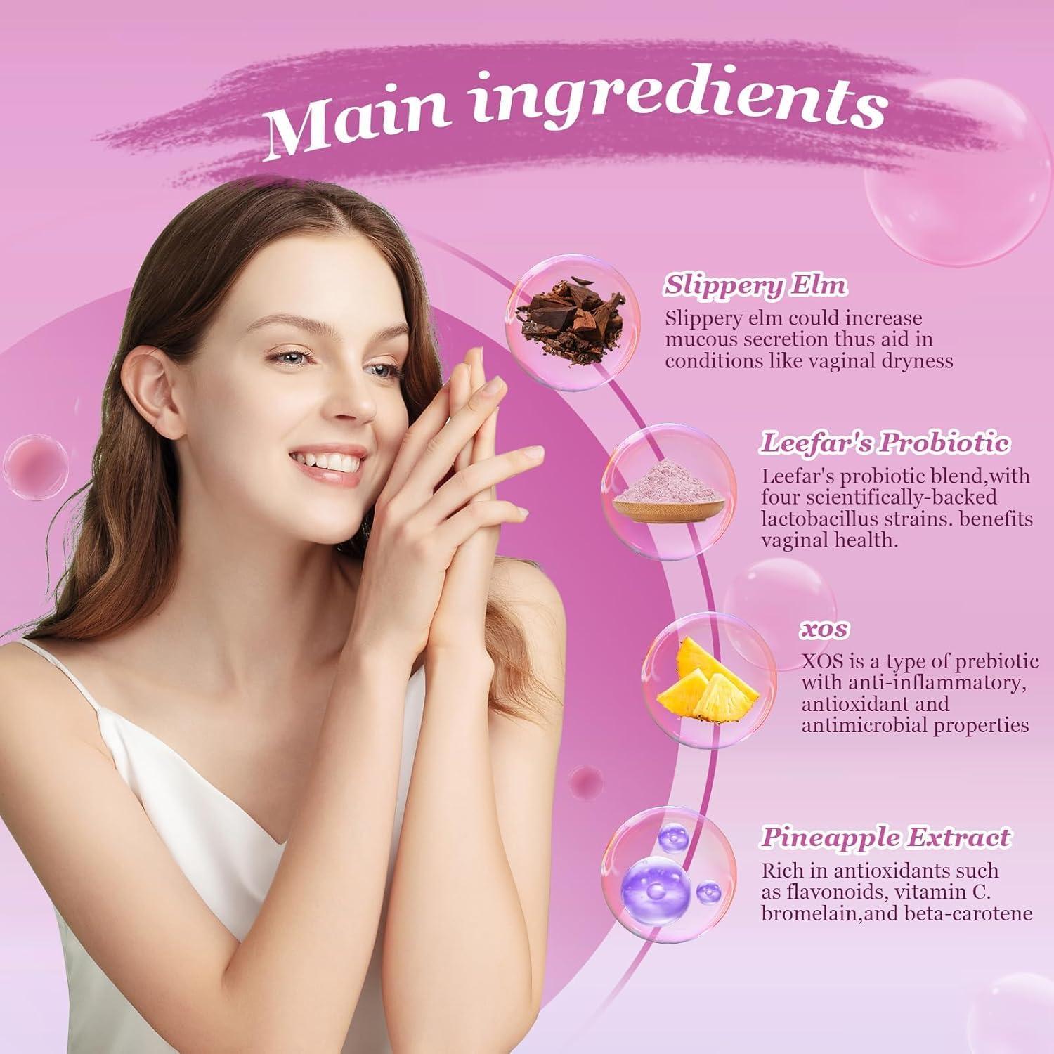 Gomitas Probióticas Femeninas Her Juicy Sabor Piña 60 Unidades