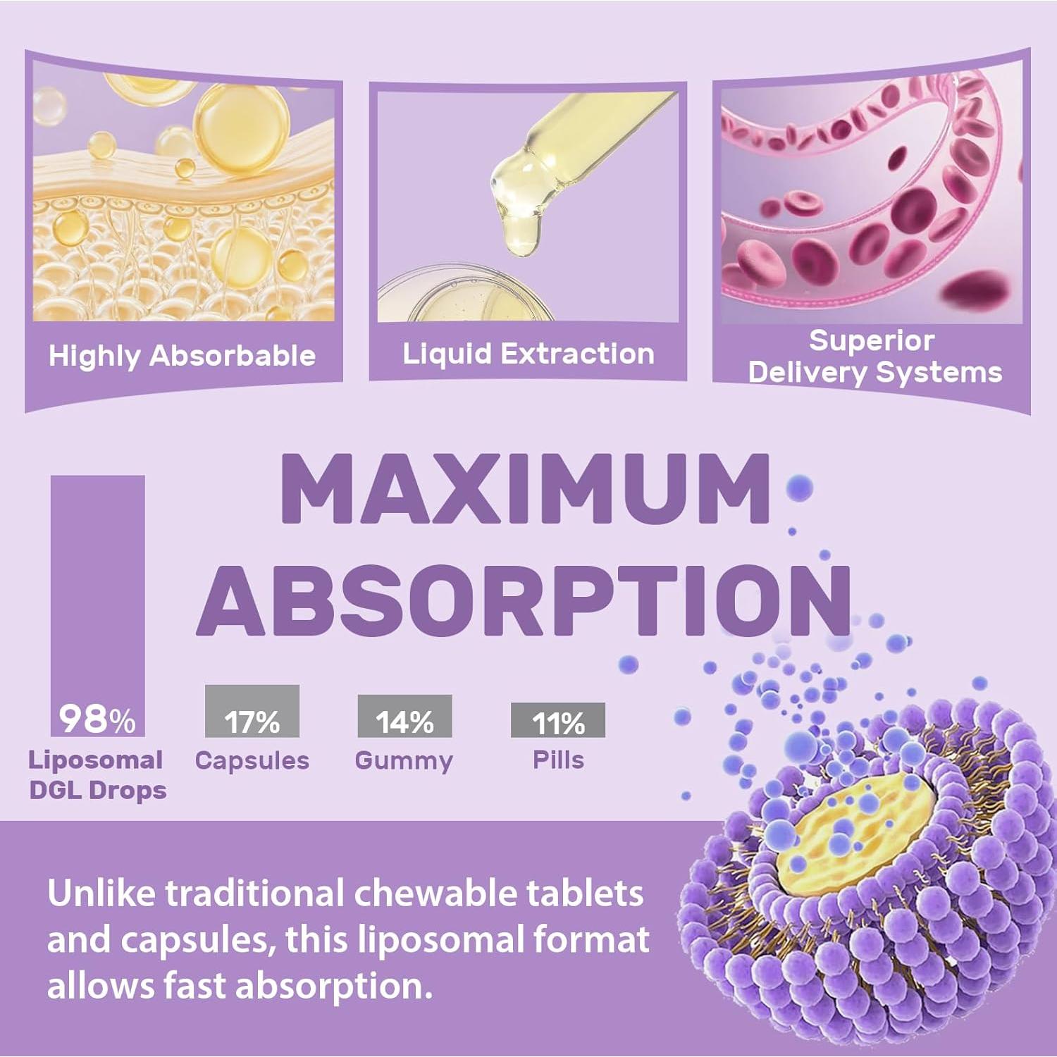 Extracto de Regaliz DGL Liposomal Hesperilyntis 118 ml - Digestivo