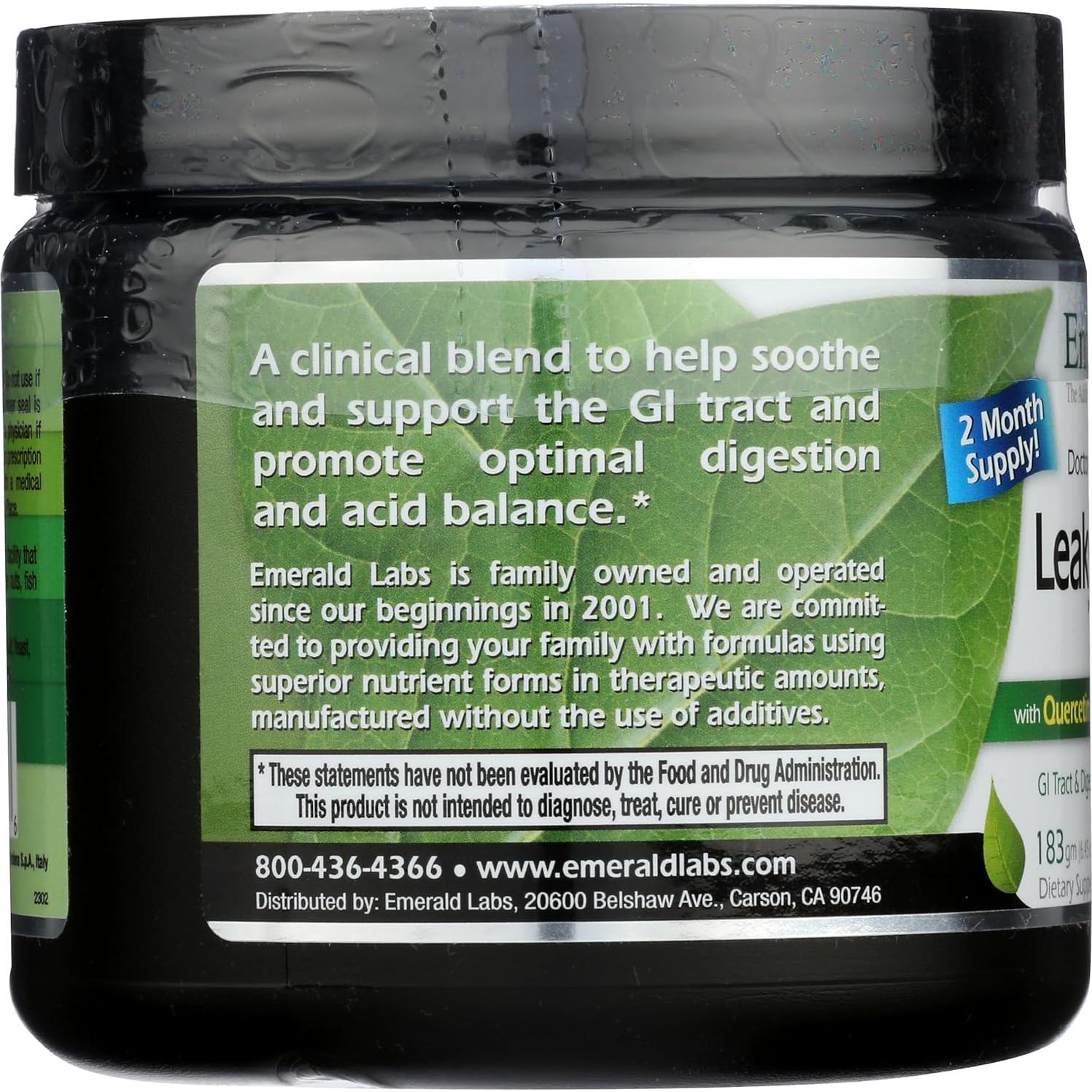 Suplemento Digestivo Emerald Labs - Regaliz DGL y Aloe Vera 182 g