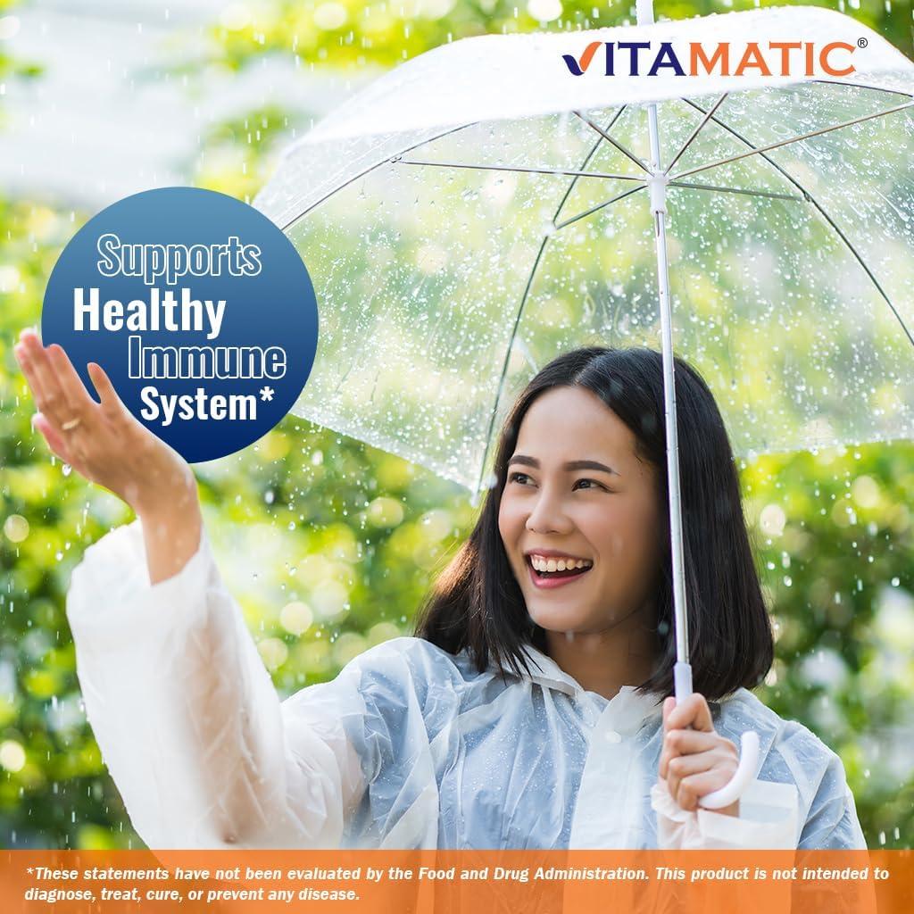 Cápsulas de Astrágalo Vitamatic 200 Veganas 500mg - Sin OGM