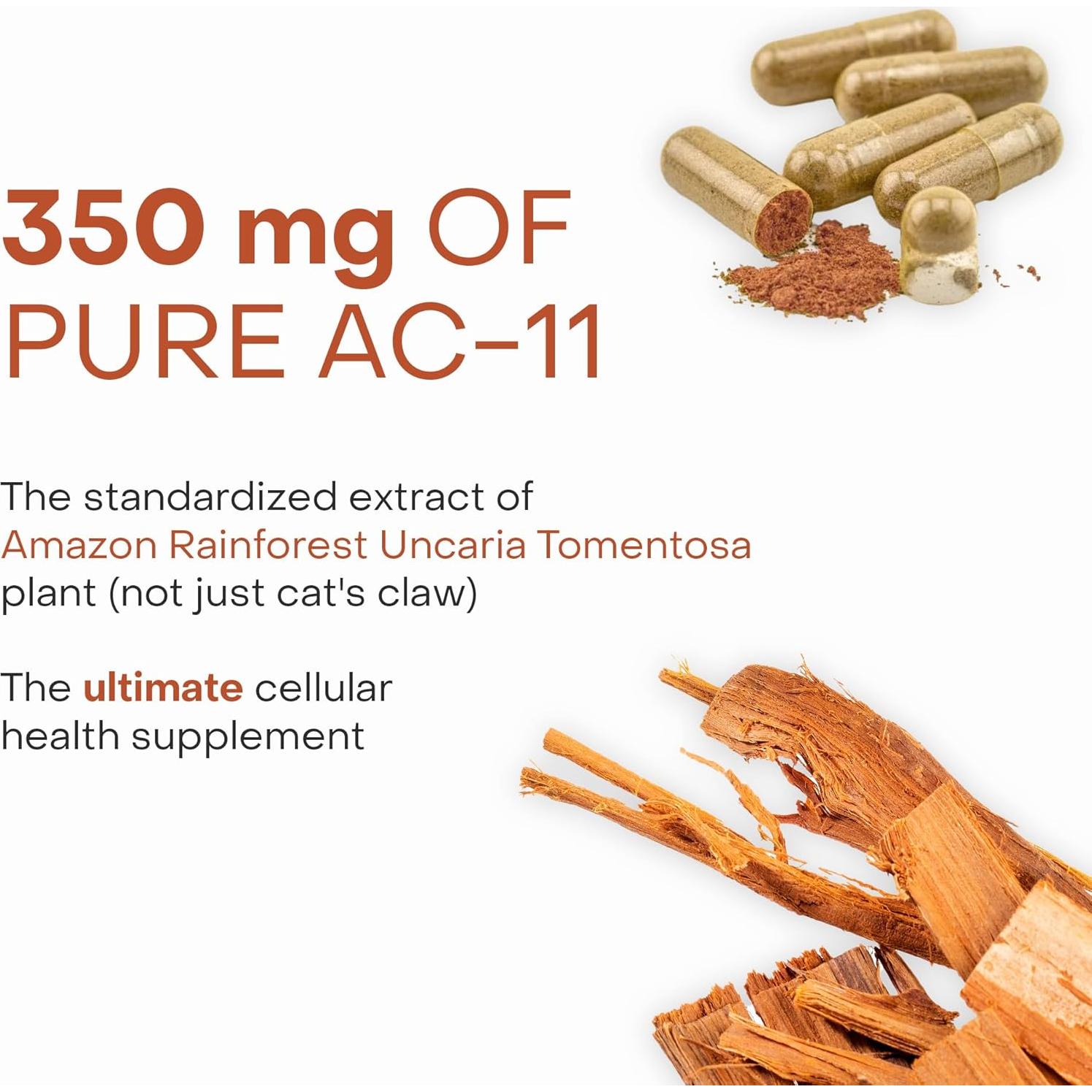 Suplemento Antienvejecimiento Healthycell AC-11 350mg 28g