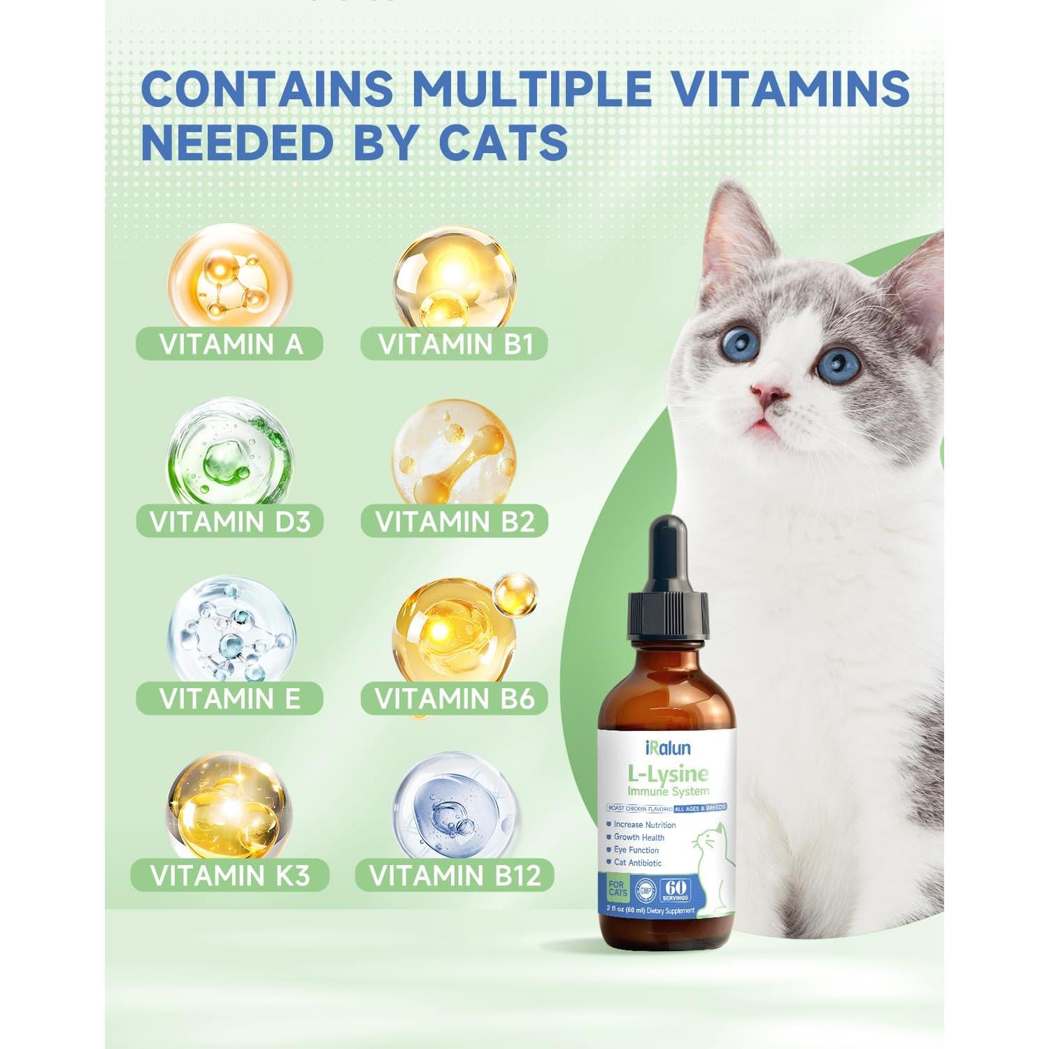 L-Lisina para Gatos Freenet - Gotas Sabor Pollo 127g