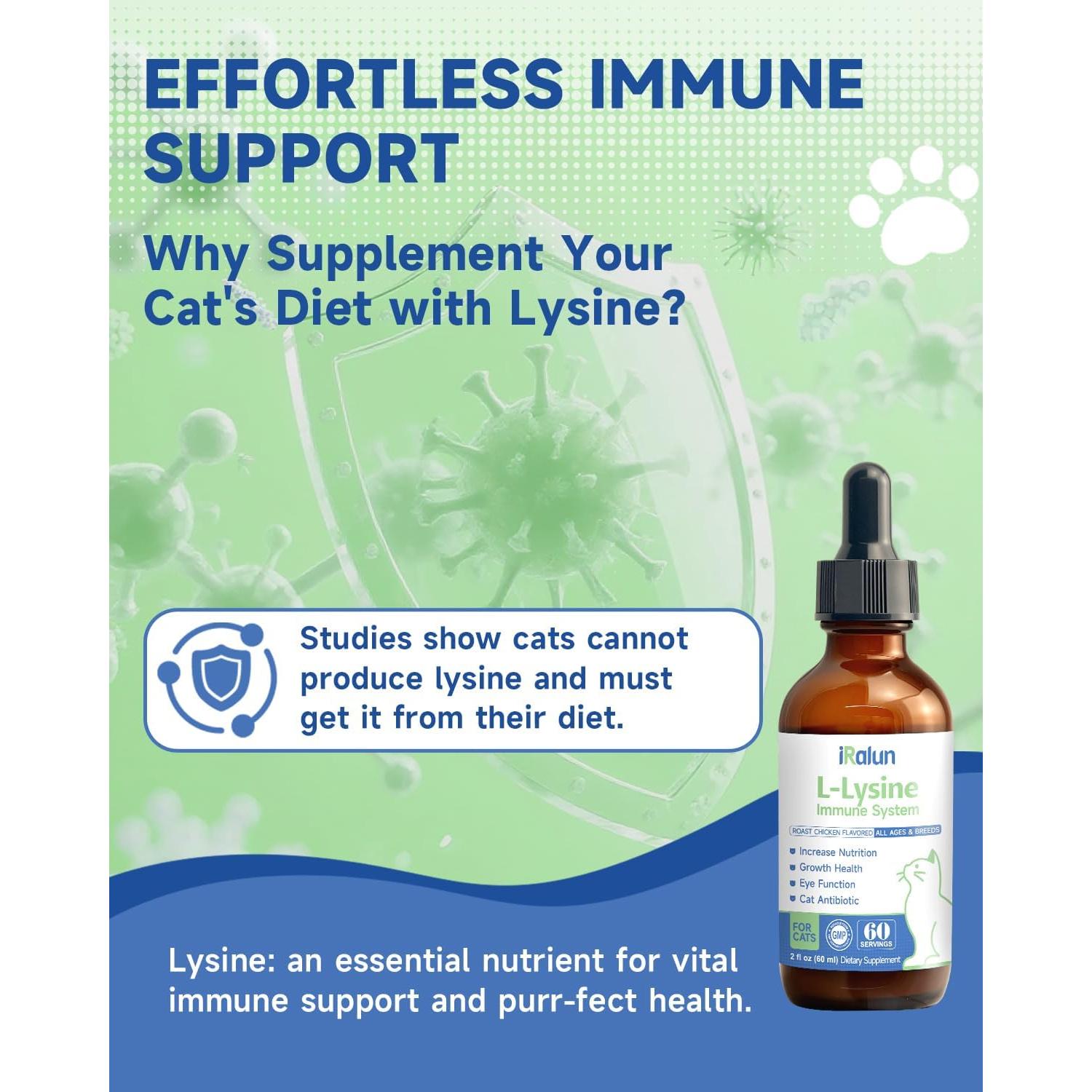 L-Lisina para Gatos Freenet - Gotas Sabor Pollo 127g