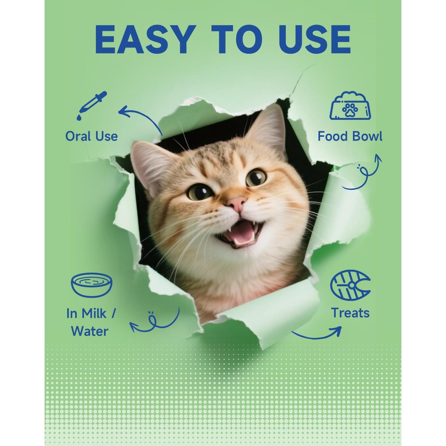 L-Lisina para Gatos Freenet - Gotas Sabor Pollo 127g