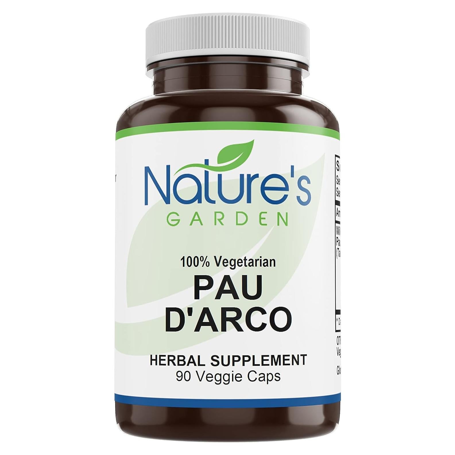 Pau D' Arco Esenciales del Jardín - 90 Cápsulas Vegetales