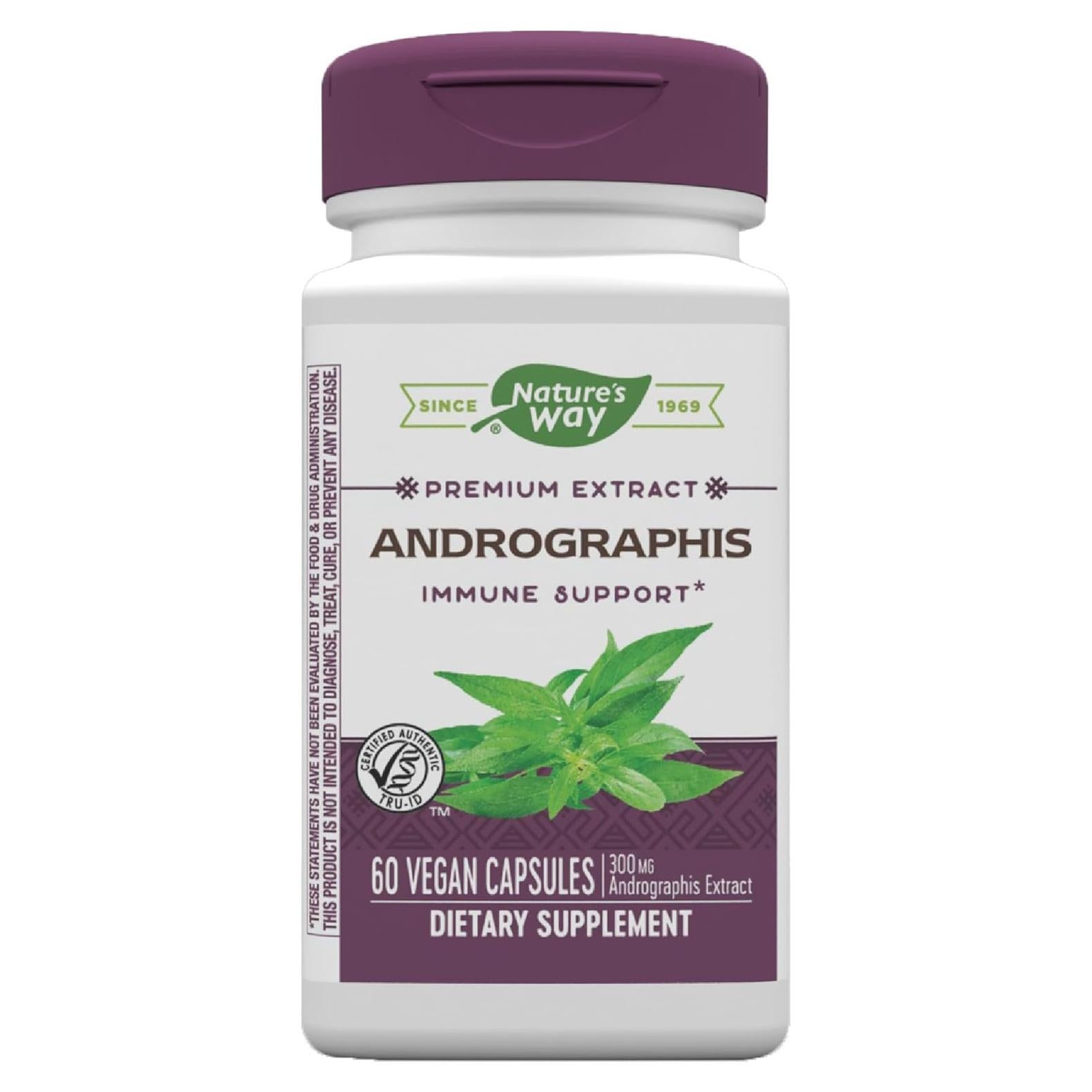 Extracto de Andrographis Nature's Way 300 mg 60 Cápsulas