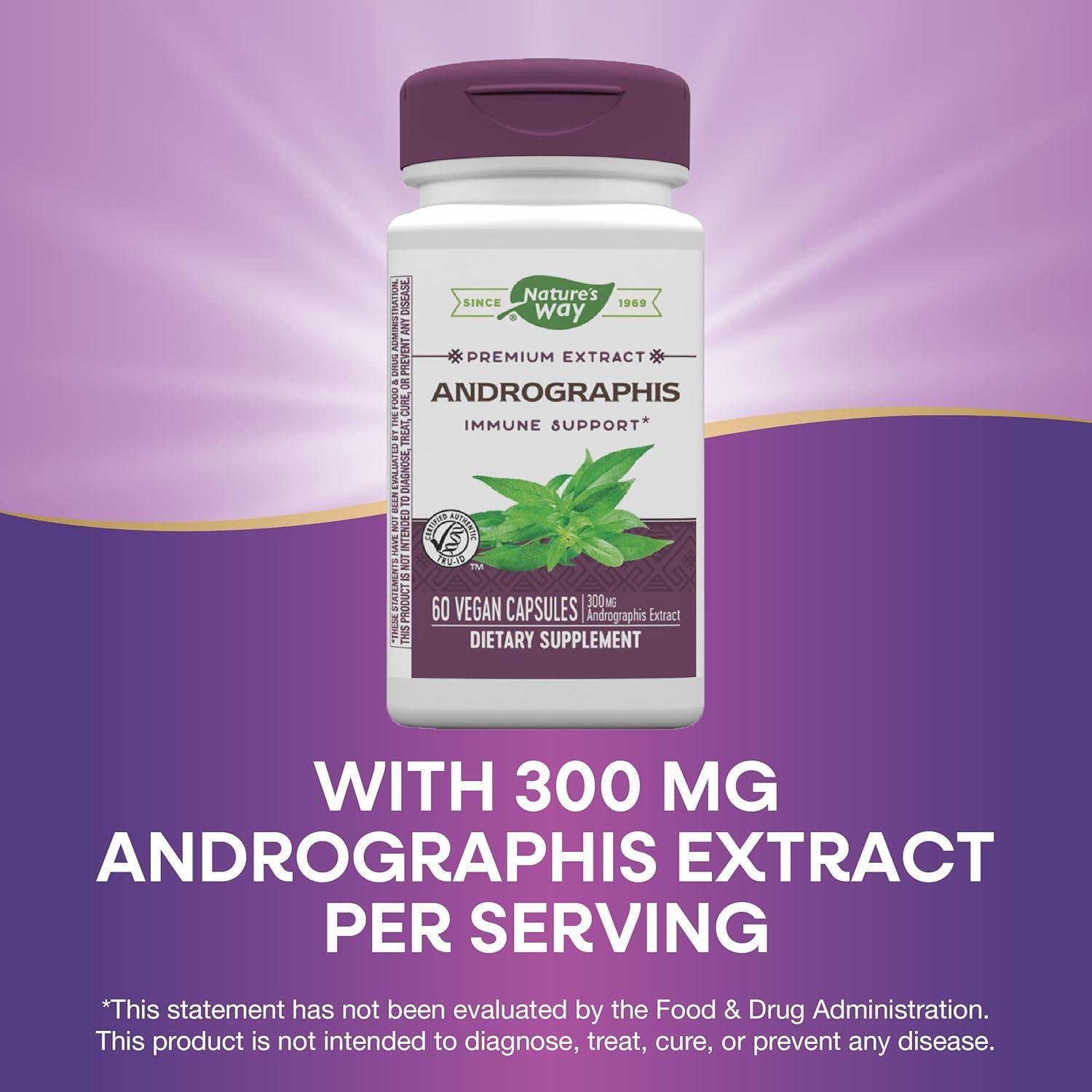 Extracto de Andrographis Nature's Way 300 mg 60 Cápsulas