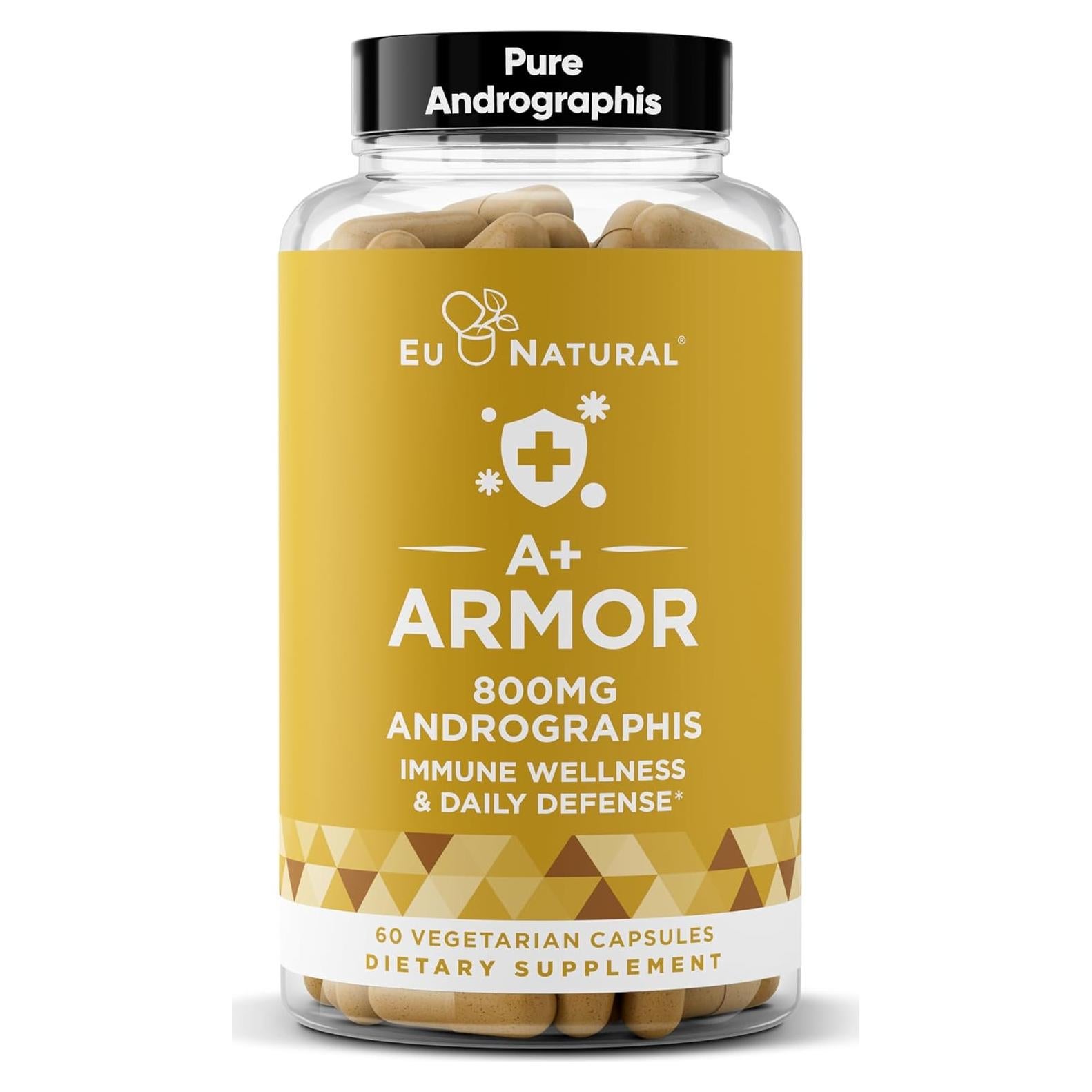 A+ Andrographis Pura 800 Mg - 60 Cápsulas Veganas