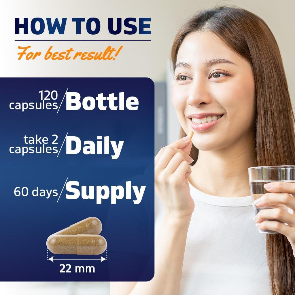 Extracto de Andrographis Vitamatic 1000 mg - 120 cápulas vegetales