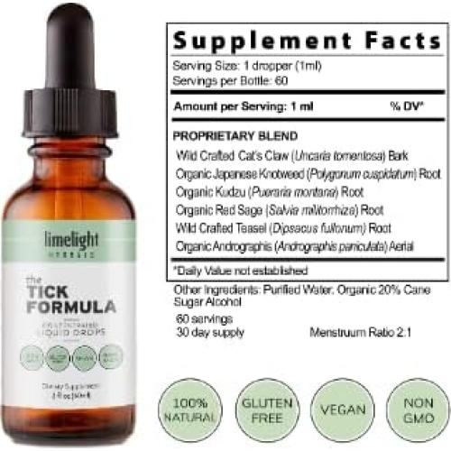 Tintura Limelight Herbals Soporte Inmune 60ml - Orgánica