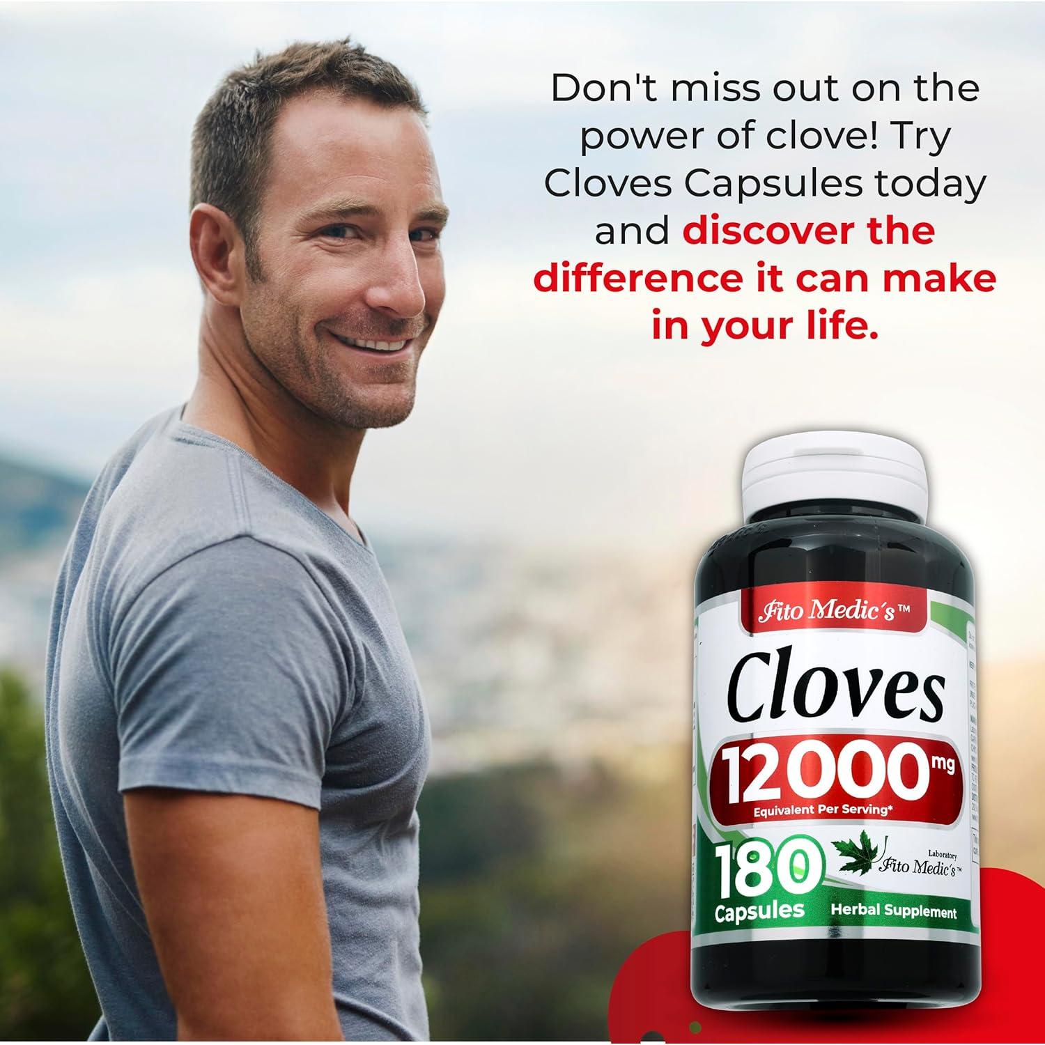 Extracto de Clavo FITO MEDICS 180 Cápsulas Vegetales