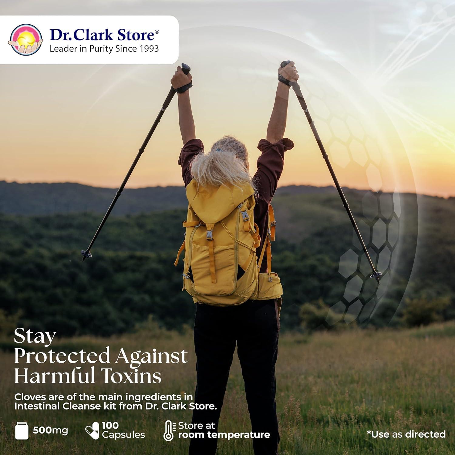 Suplemento Digestivo Dr. Clark Clavos de Olor 500 mg 100 Cápsulas