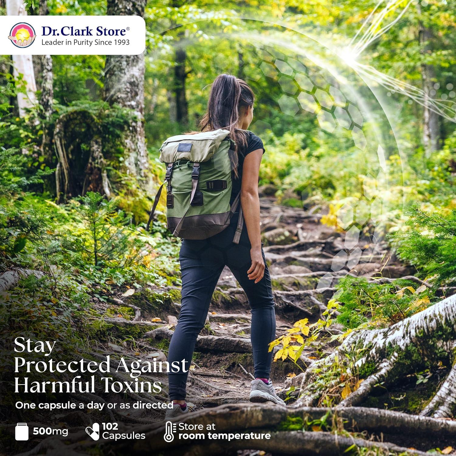 Clavos Vegetarianos Dr Clark Store 500mg 102 Cápsulas