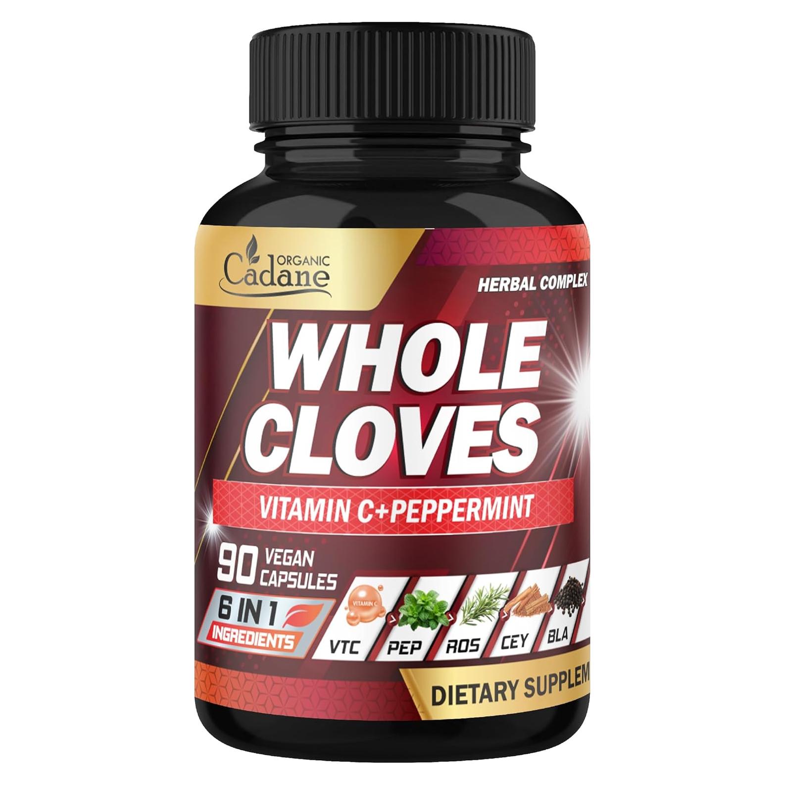 Suplemento Herbal Cadane 6 en 1 - 90 Cápsulas Veganas