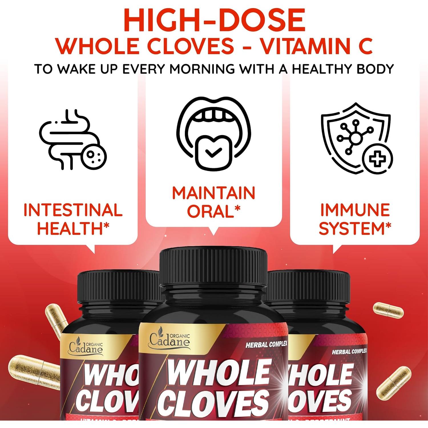 Suplemento Herbal Cadane 6 en 1 - 90 Cápsulas Veganas