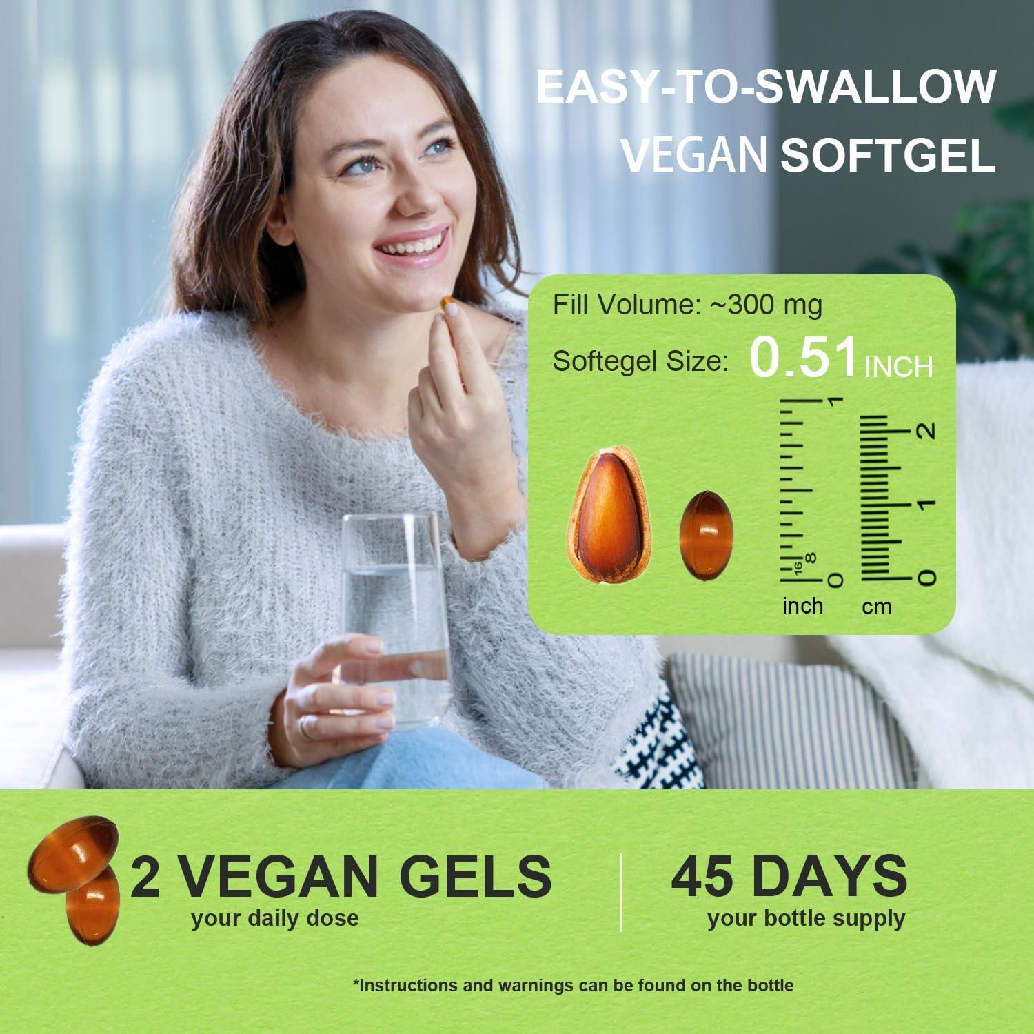 Aceite de Orégano Vegano 4-en-1 Vegepower 90 Softgels