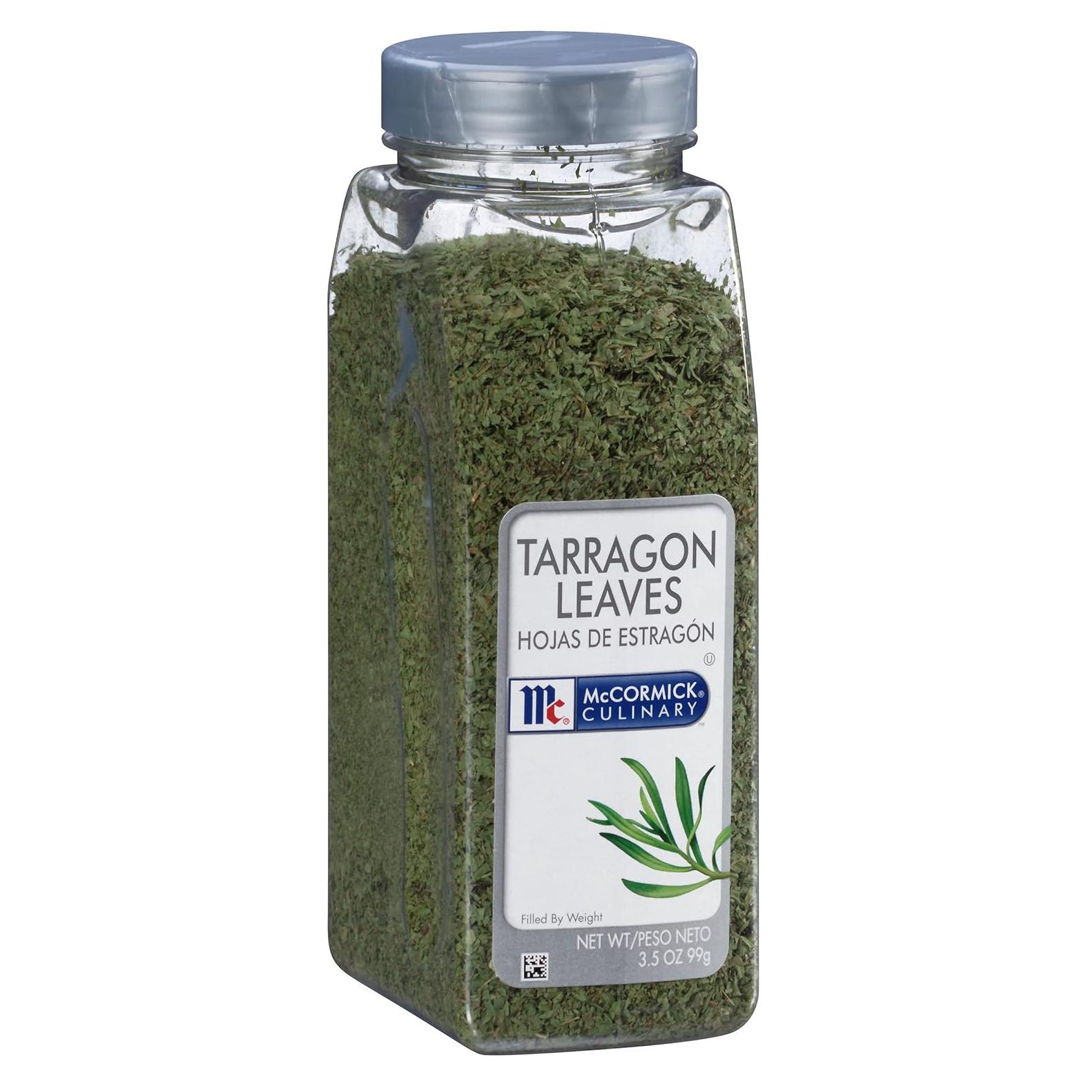 Hojas de Estragón Secas McCormick Culinary 99 g - Sabor Francés