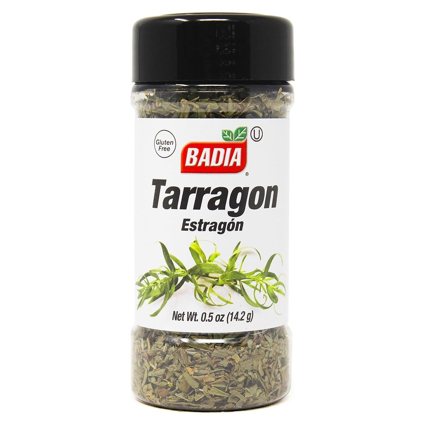 Estragón Seco Badia 14 g - Hierba Aromática para Cocina Francesa