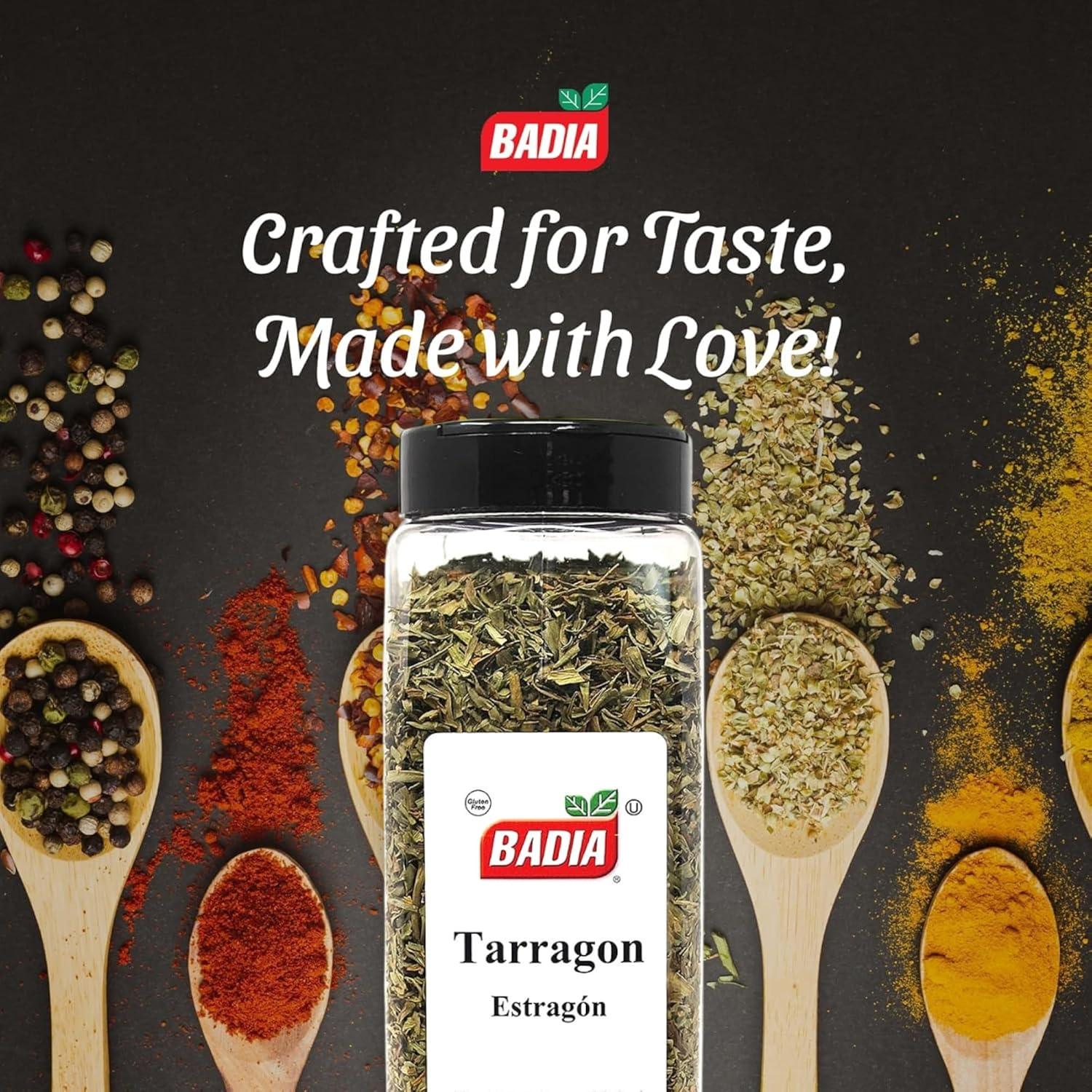 Estragón Seco Badia 99 g - Hierba Aromática para Cocina Francesa