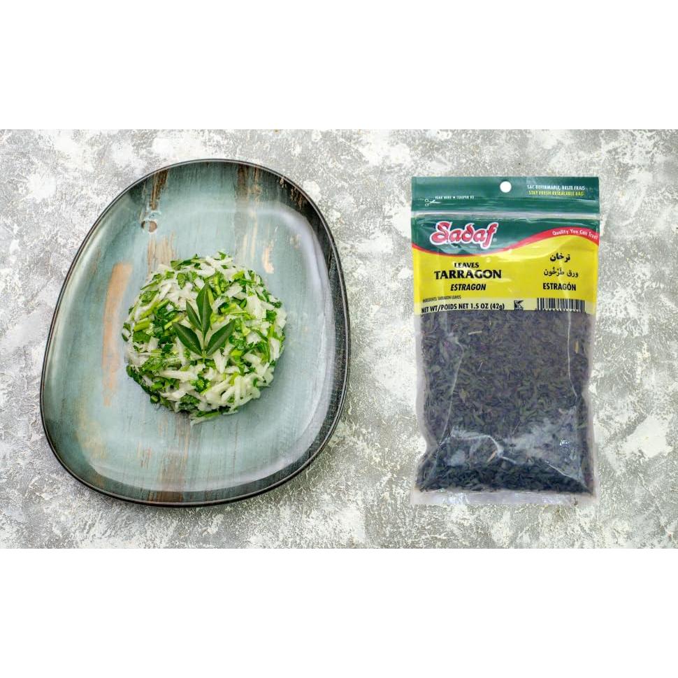 Hojas de Estragón Sadaf 42.52 g - Hierba Seco Natural Kosher