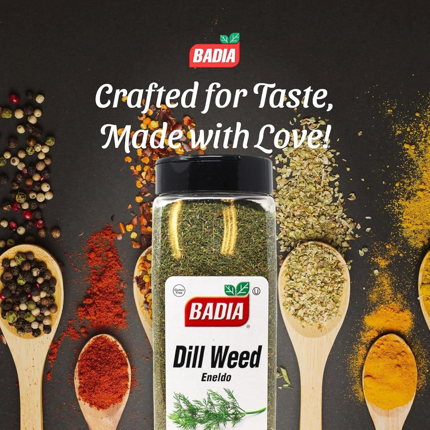 Eneldo Seco Badia 198 g - Sazonador Natural para Pescado y Ensaladas