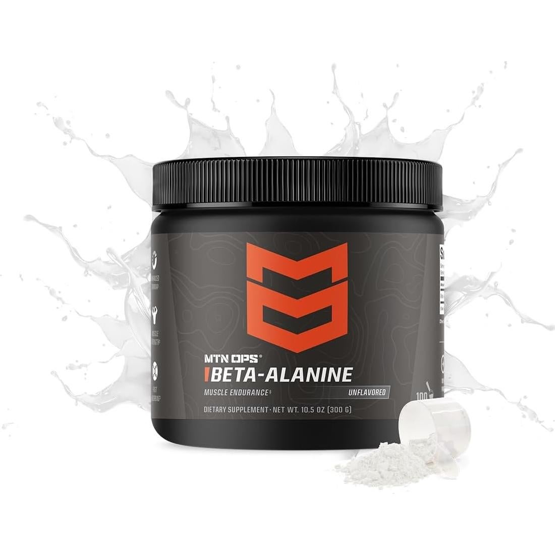 MTN OPS Beta Alanina en Polvo Sin Sabor 100 Porciones 3g