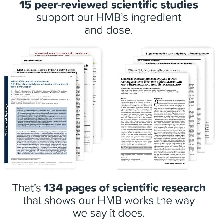 Cápsulas de HMB MyHMB 3000mg - Defensa Muscular y Fuerza