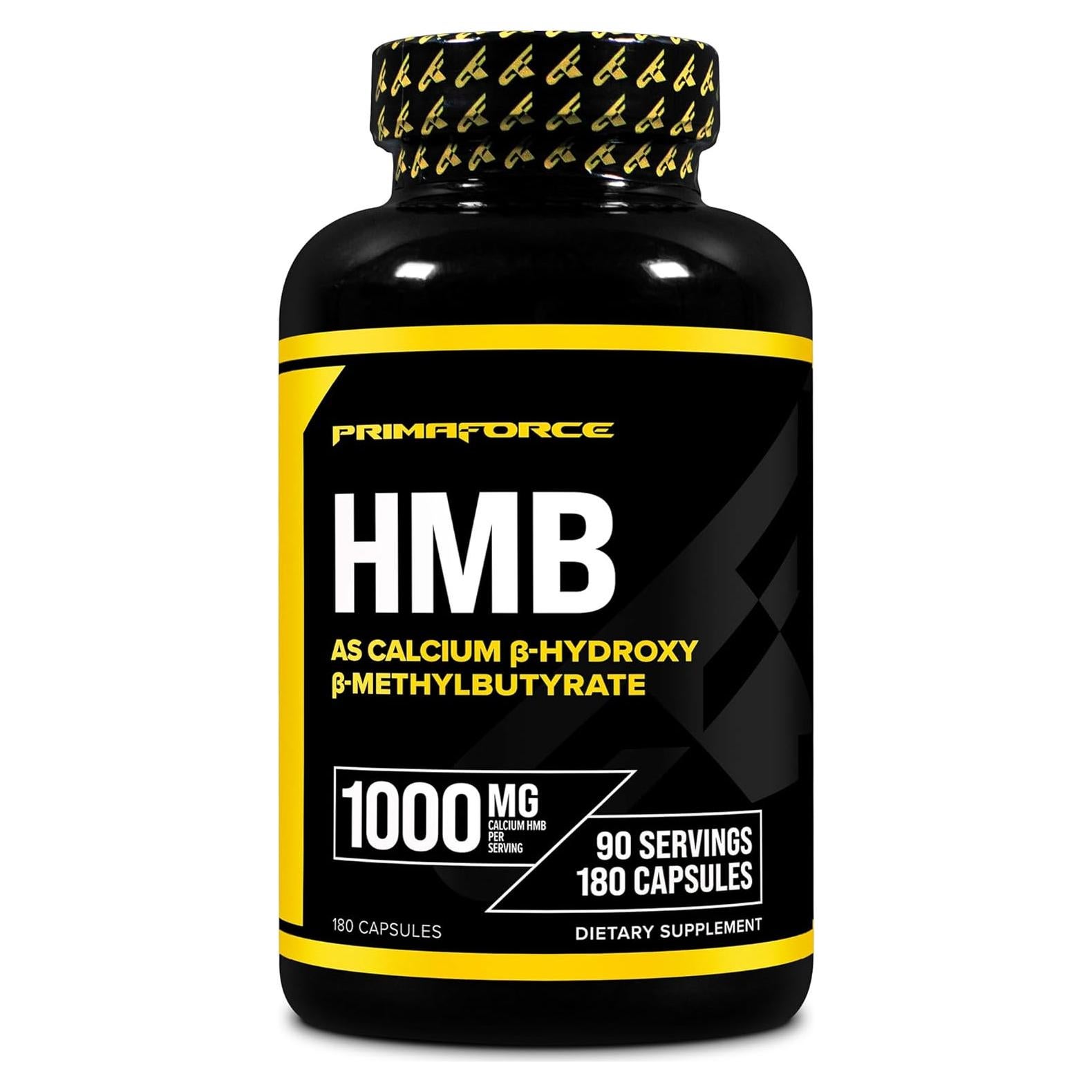 Suplemento HMB Primaforce 1000mg 180 Cápsulas Sin Gluten