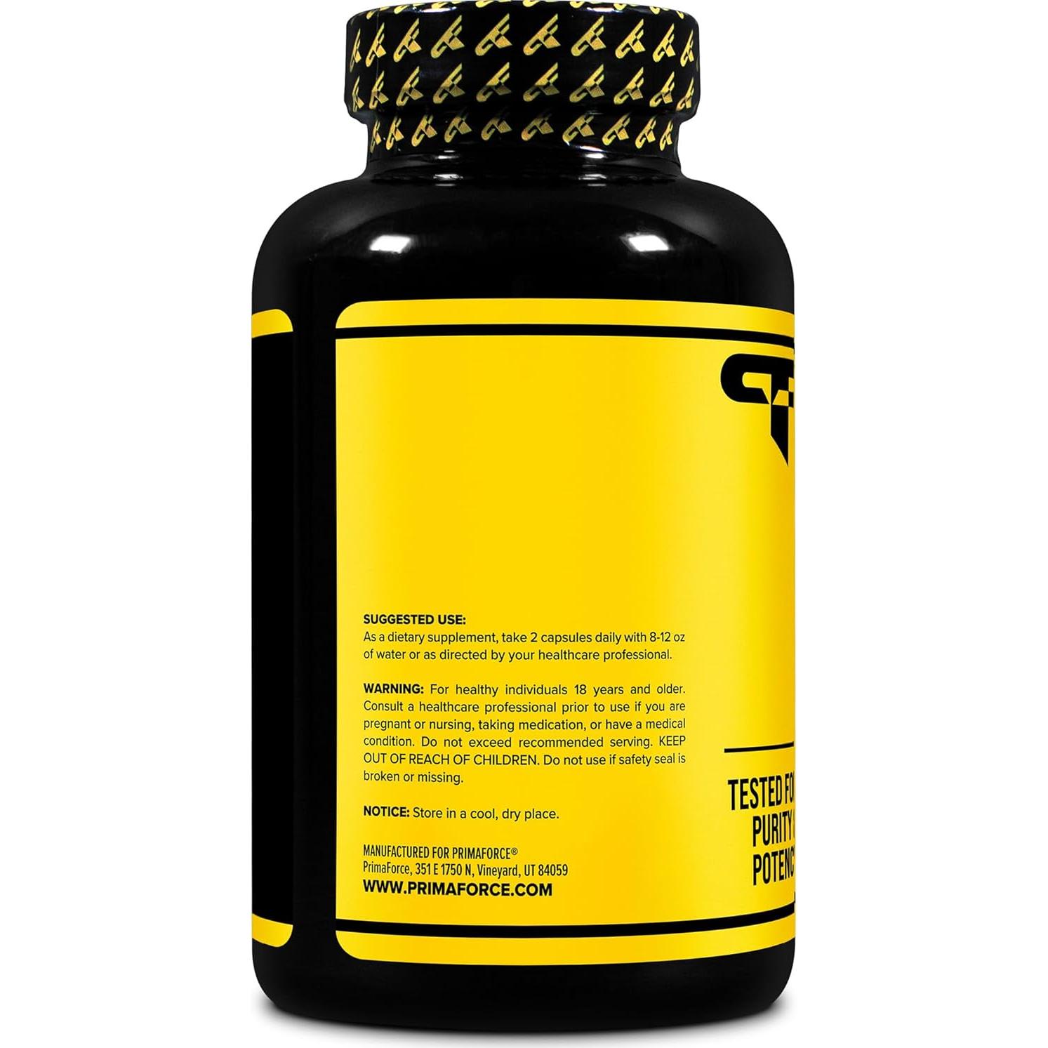Suplemento HMB Primaforce 1000mg 180 Cápsulas Sin Gluten