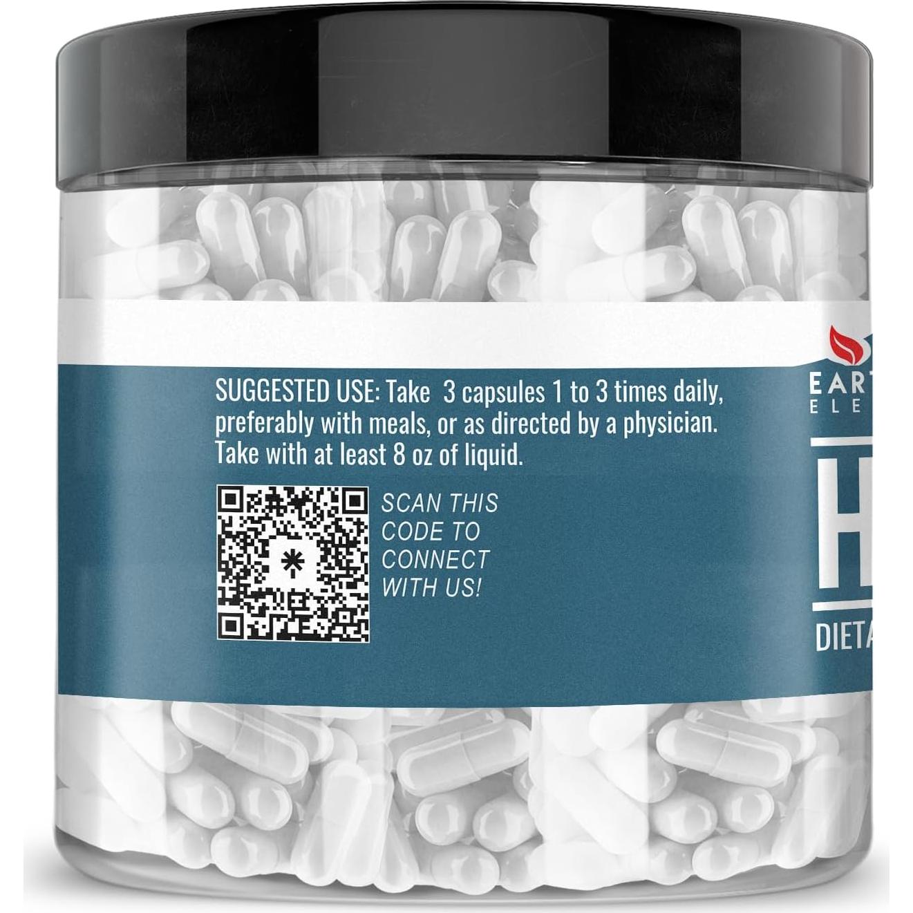 Suplemento HMB Tierra Nacida Elementos 200 Cápsulas Puro