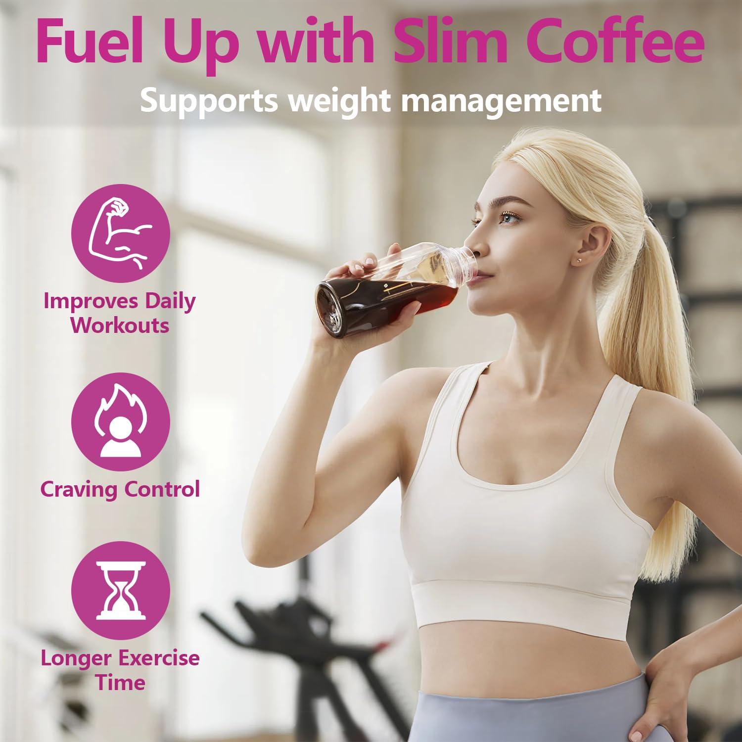 Café Instantáneo USTAR Slim 120g - Extracto Frijol Café Verde