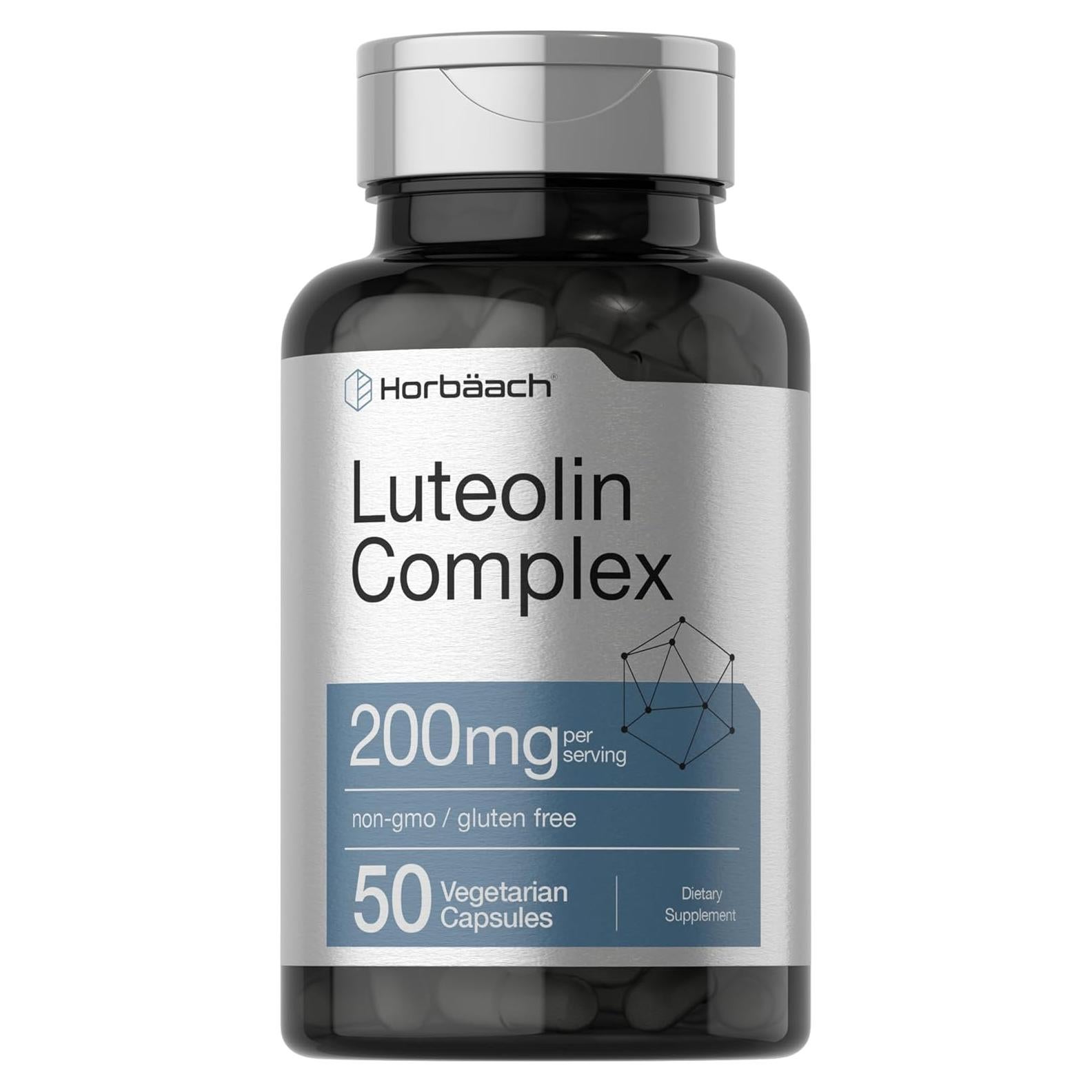 Suplemento Luteolina Horbaach 50 mg + Rutin 50 mg 50 Cápsulas